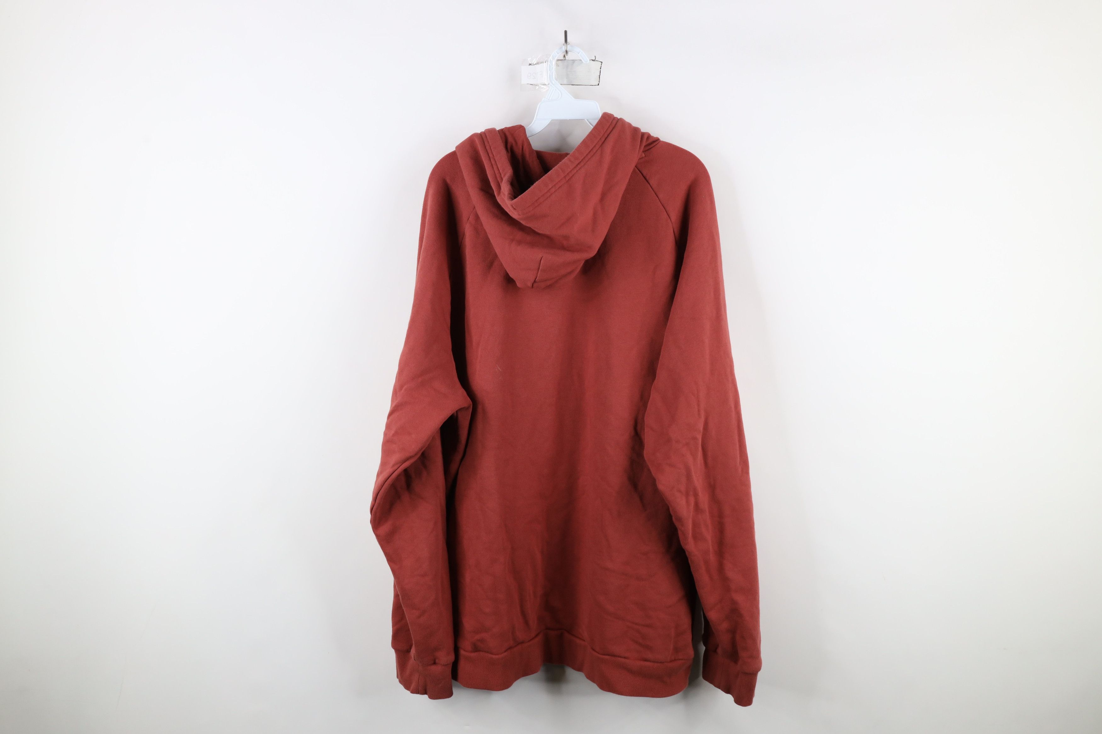Under Armour × Vintage Under Armour Spell Big Logo ColdGear Hoodie Sweatshirt Red Size US XXL / EU 58 / 5 - 13 Thumbnail
