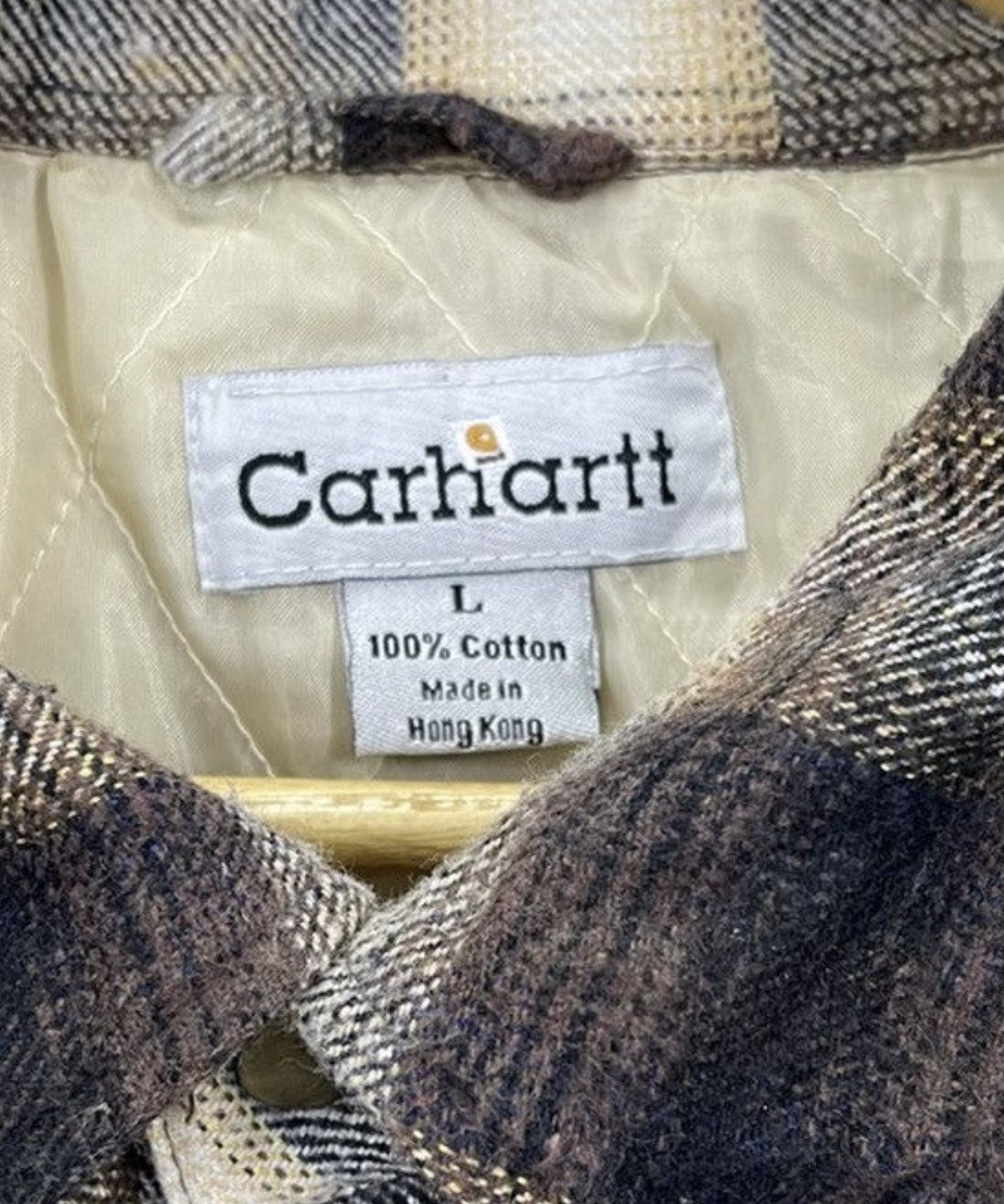 Carhartt CARHARTT WOOL FLANNEL SHIRT Size US L / EU 52-54 / 3 - 5 Thumbnail