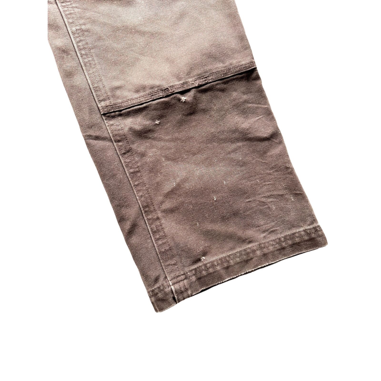 Cabelas × Vintage 2000's Cabela's Brown Double Knee Carpenter Cargo Pants Size US 36 / EU 52 - 9 Thumbnail