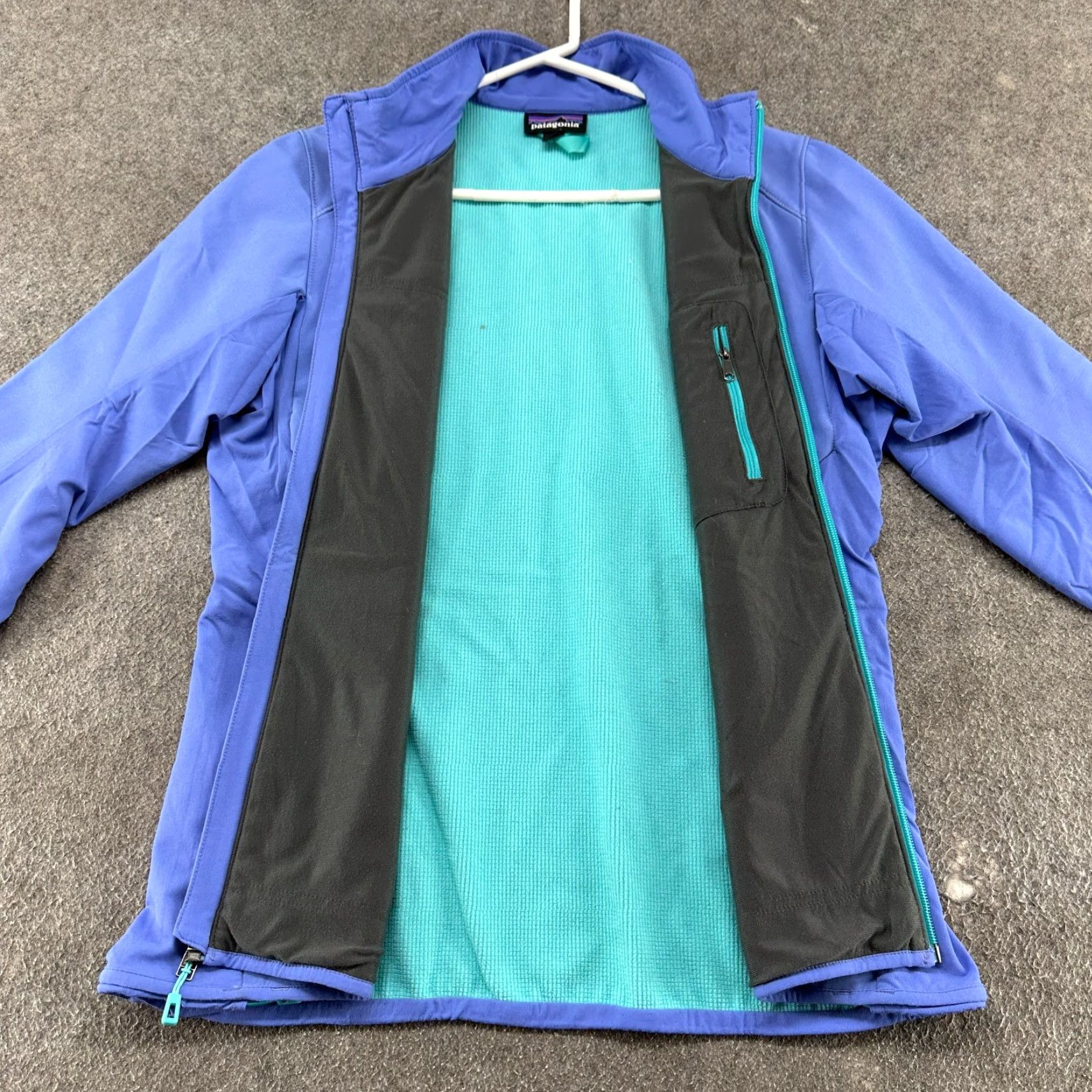 Patagonia Patagonia Jacket Womens M Purple Green Lavender Lined Adze Hybrid Polartec Softshell Zip Full Zip Quilted Logo Pat ego Adze 90s Outdoor Womens Jacket Size M / US 6-8 / IT 42-44 - 2 Thumbnail