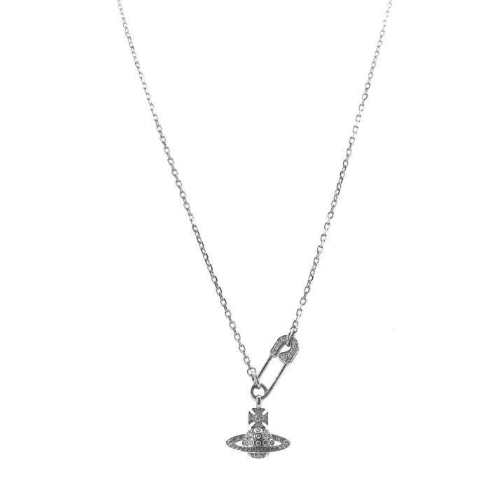 Other Vivienne Westwood Lucrece Crystal Safety Pin Necklace Size ONE SIZE - 7 Thumbnail
