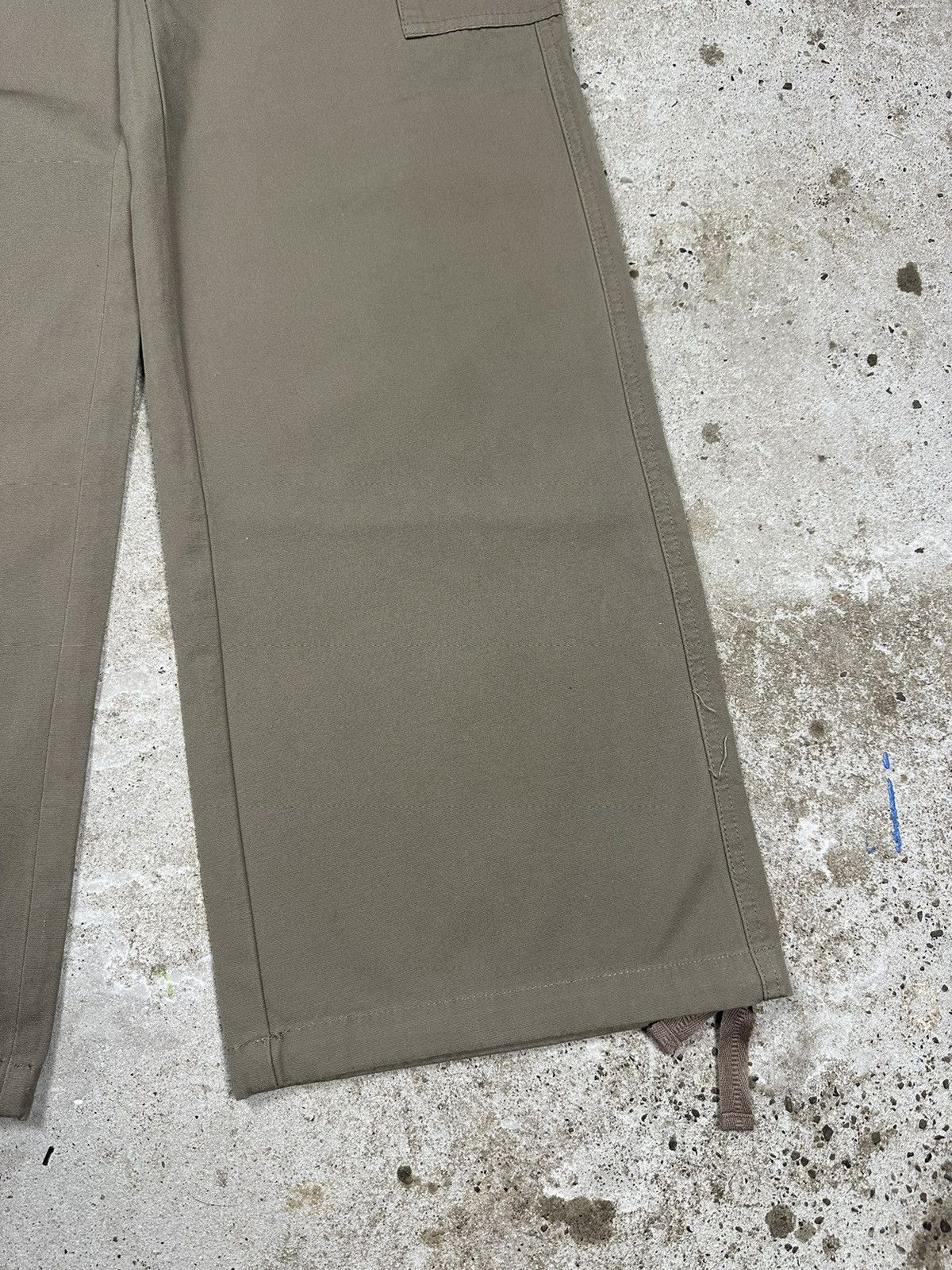If Six Was Nine × Japanese Brand × Vintage Vintage Y2K Flare Baggy Cargo Brown Pants Bootcut Size US 28 / EU 44 - 3 Thumbnail