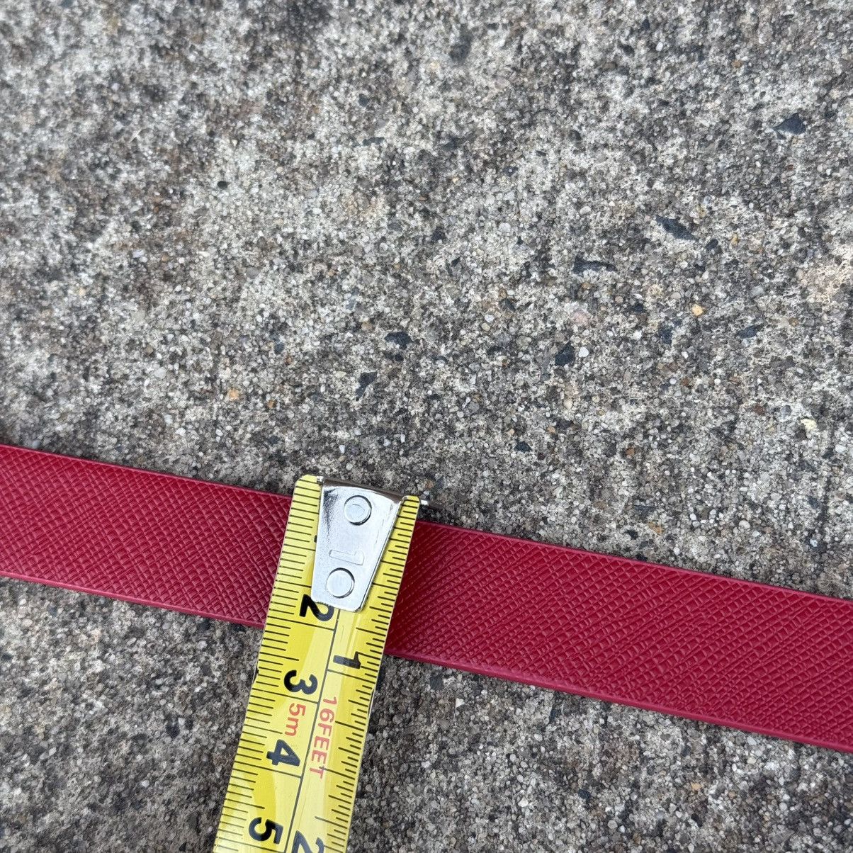 Steve Madden Steve Madden Red Skinny Belt Women’s – Silver Buckle Size ONE SIZE - 9 Thumbnail