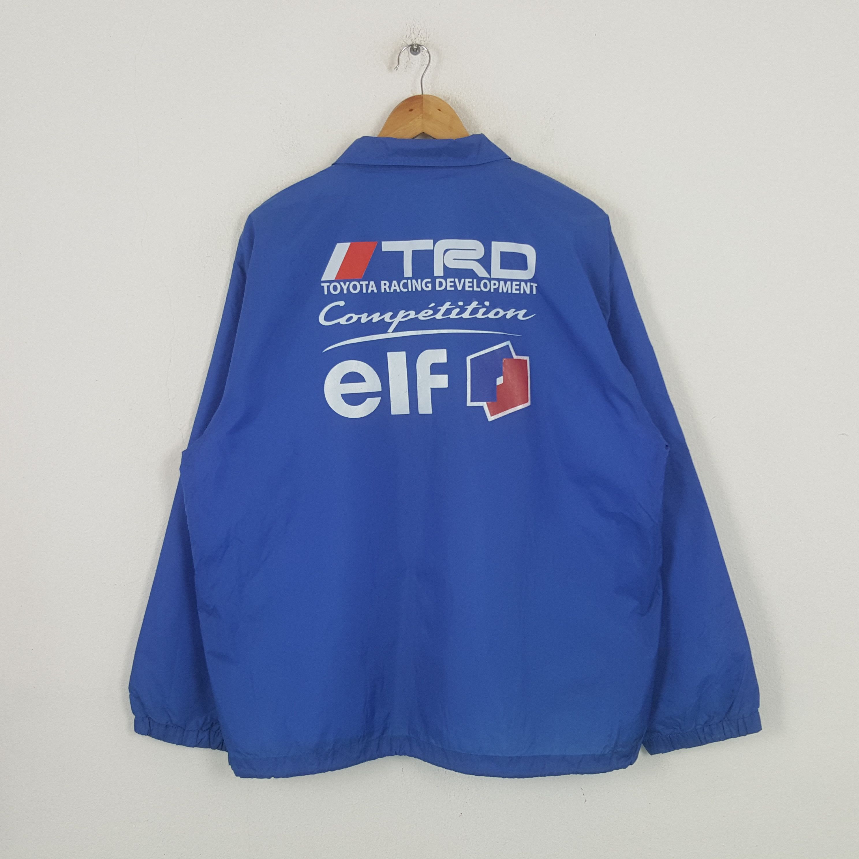 Japanese Brand Vintage ELF X Toyota Racing Development TRD Jacket RR4 Size US XL / EU 56 / 4 - 1 Thumbnail