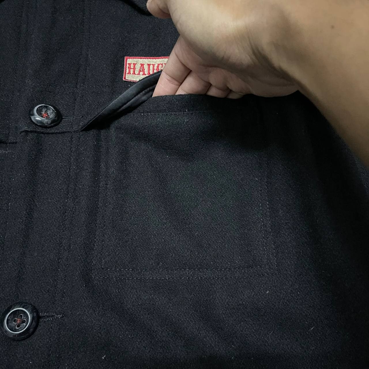 Japanese Brand Vintage Haughty Crew Jacket Multi Pocket Workers Size US L / EU 52-54 / 3 - 9 Thumbnail