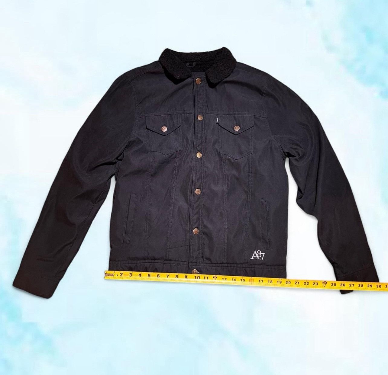 Aeropostale Aeropostale black denim jacket Size US M / EU 48-50 / 2 - 3 Thumbnail