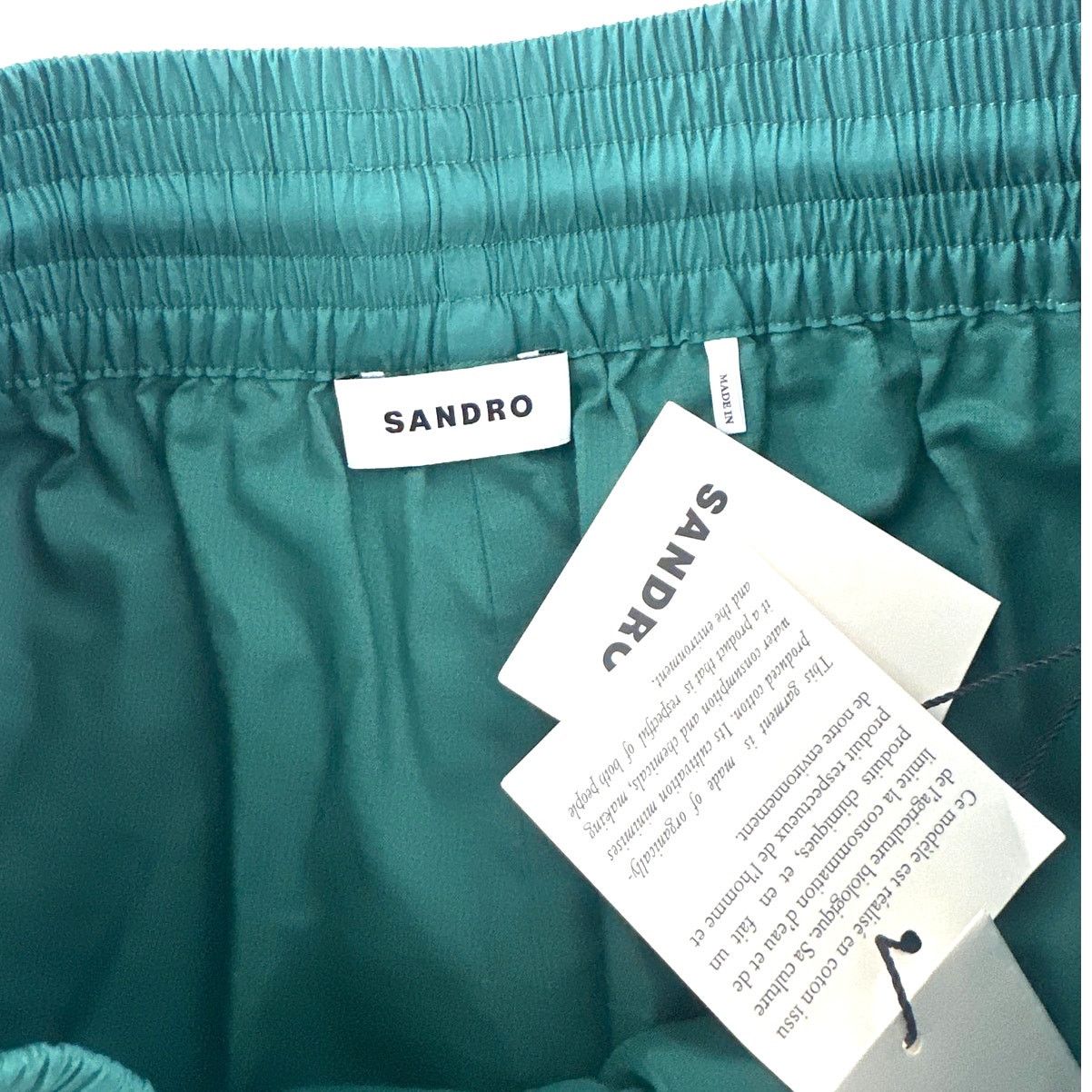 Sandro Sandro Paris Green Telaviv Shorts Size 42 Size 28" / US 6 / IT 42 - 7 Thumbnail