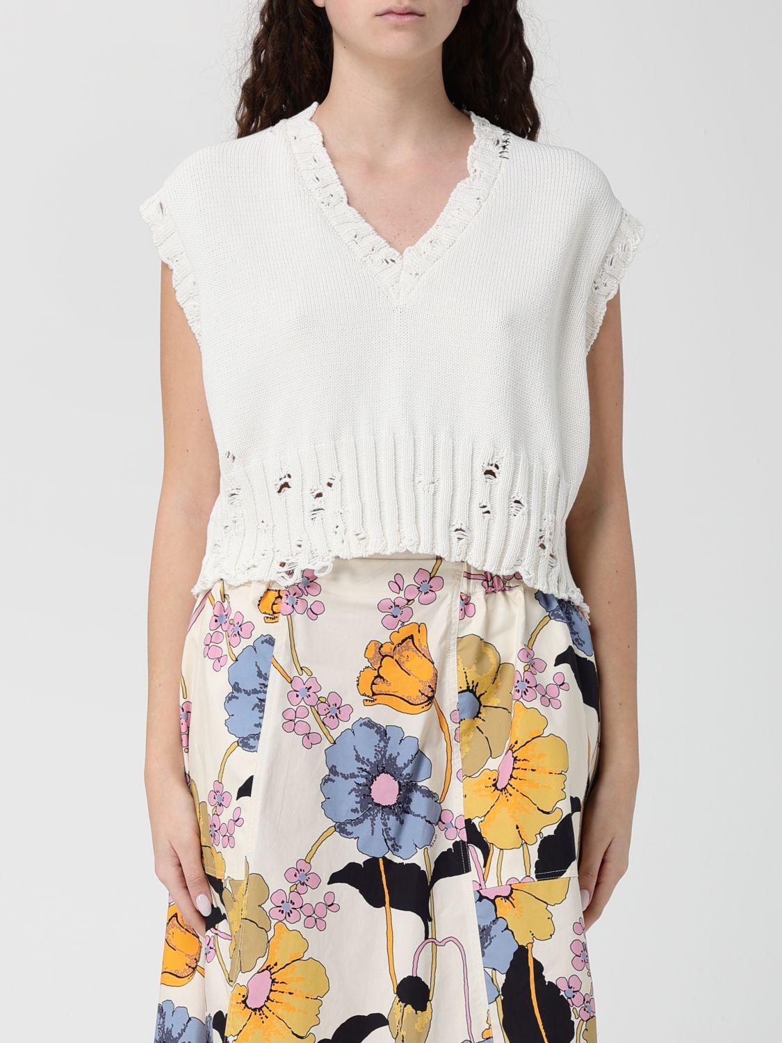 Marni Marni Waistcoat Woman Lilac Size XS / US 0-2 / IT 36-38 - 1 Thumbnail