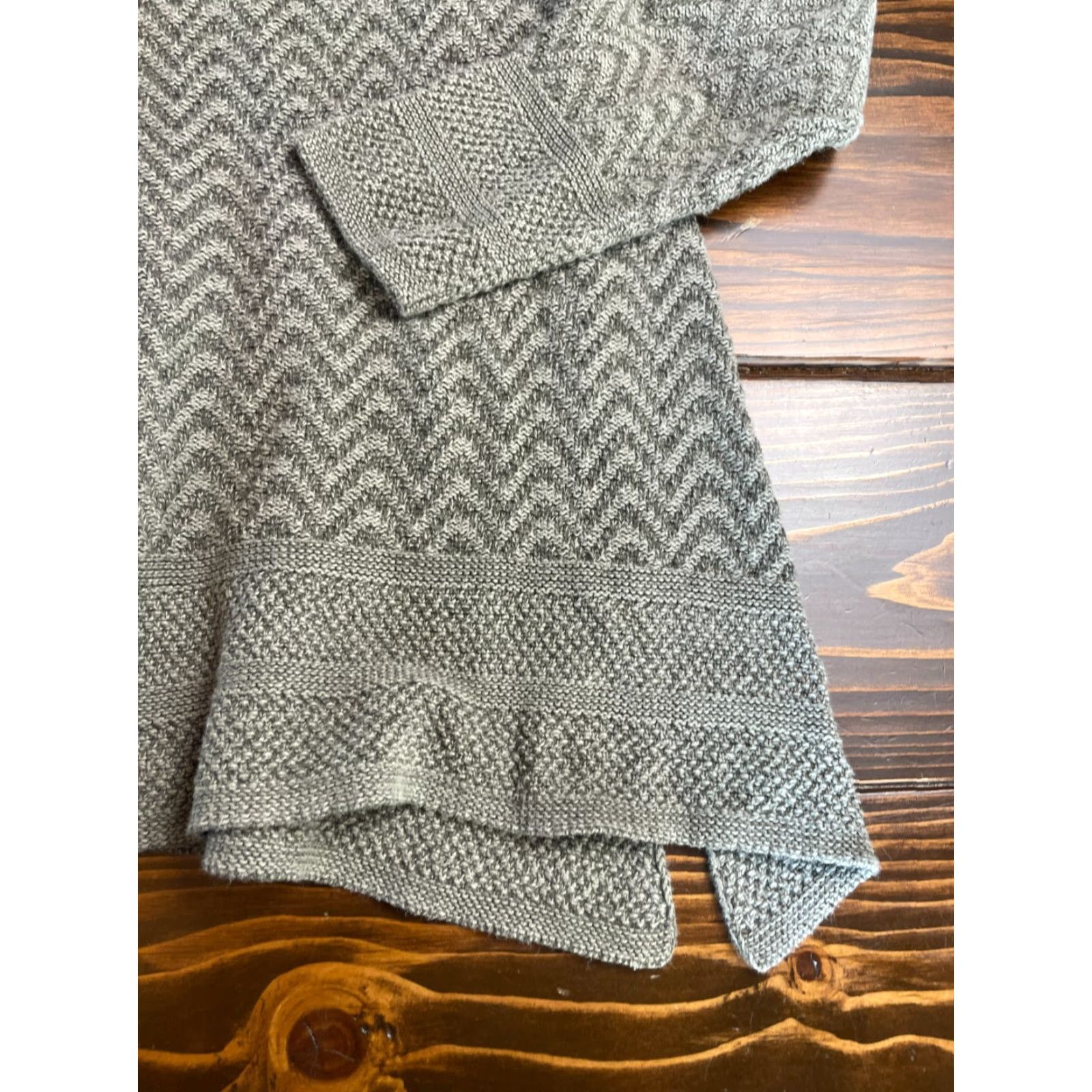 Vintage Eight Eight Eight Sweater, Women, Pullover, Knit, Green, Cowl Neck, Size M, Casual, Fall/Winter, Long Sleeve, Relaxed Fit Size M / US 6-8 / IT 42-44 - 3 Thumbnail