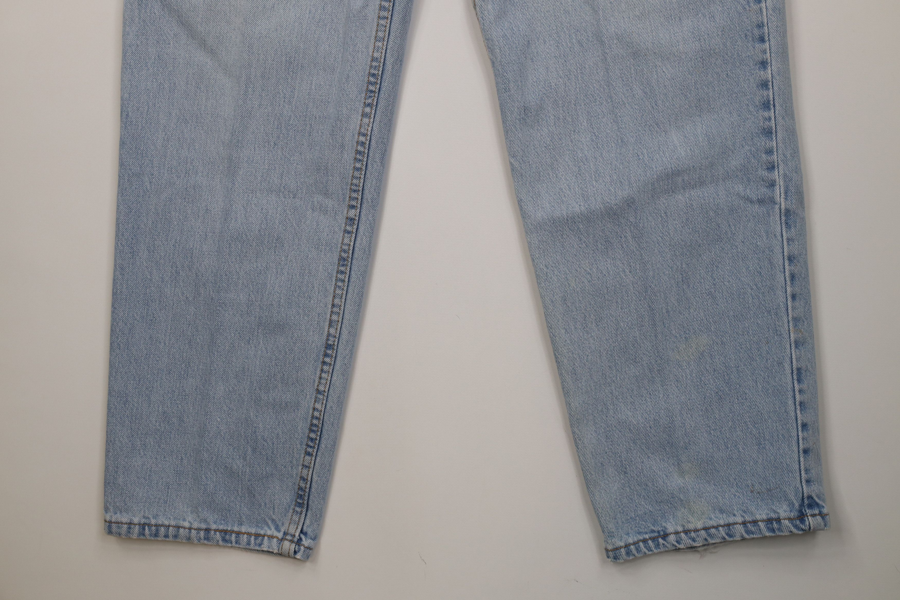 Levi's Vintage 90s Levis 550 Relaxed Fit Denim Jeans Blue USA Size US 36 / EU 52 - 4 Thumbnail