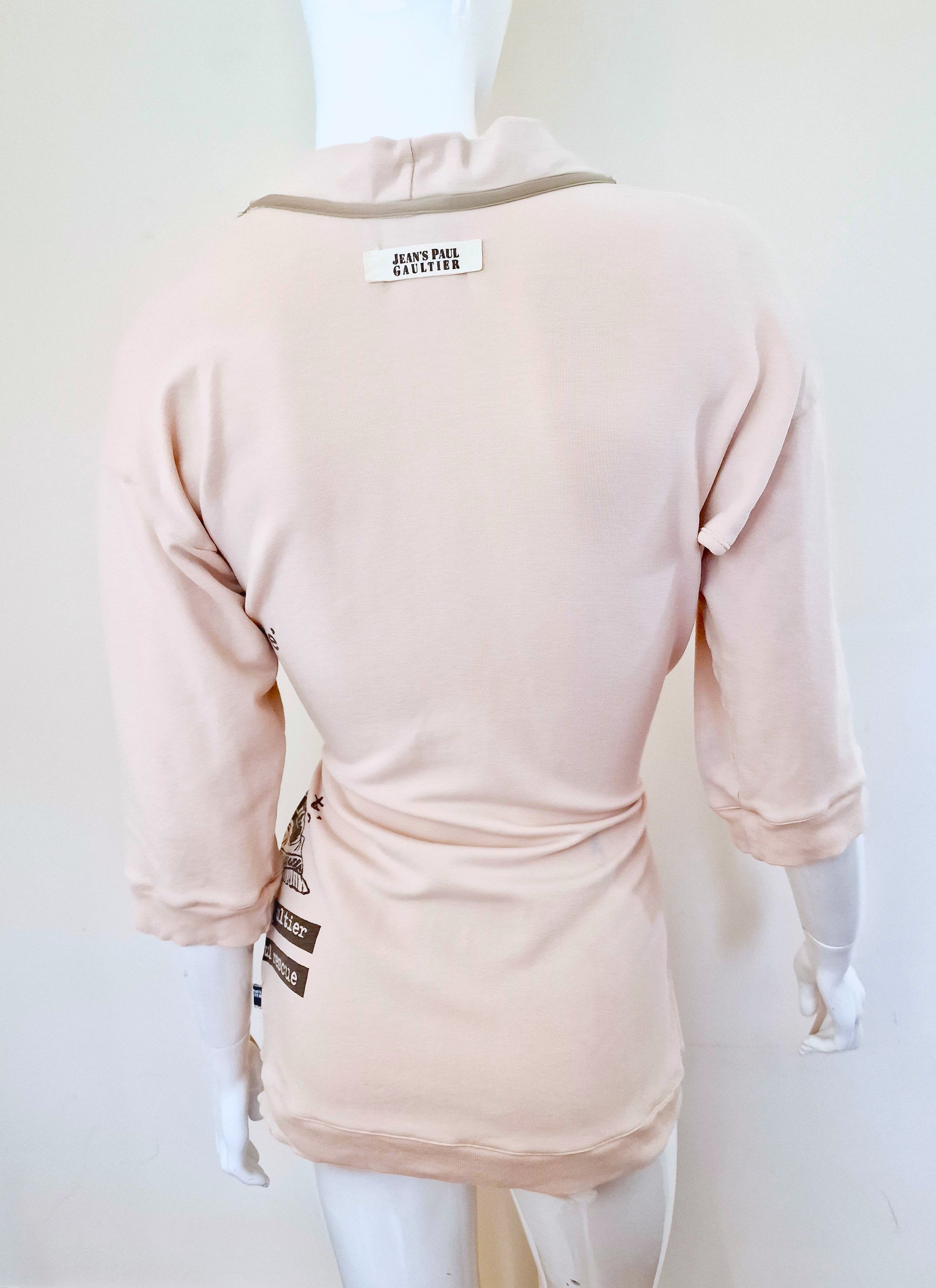 Jean Paul Gaultier Jean Paul Gaultier Kimono Erotic Sex Wrap Tee Top Cardigan Size US M / EU 48-50 / 2 - 6 Thumbnail