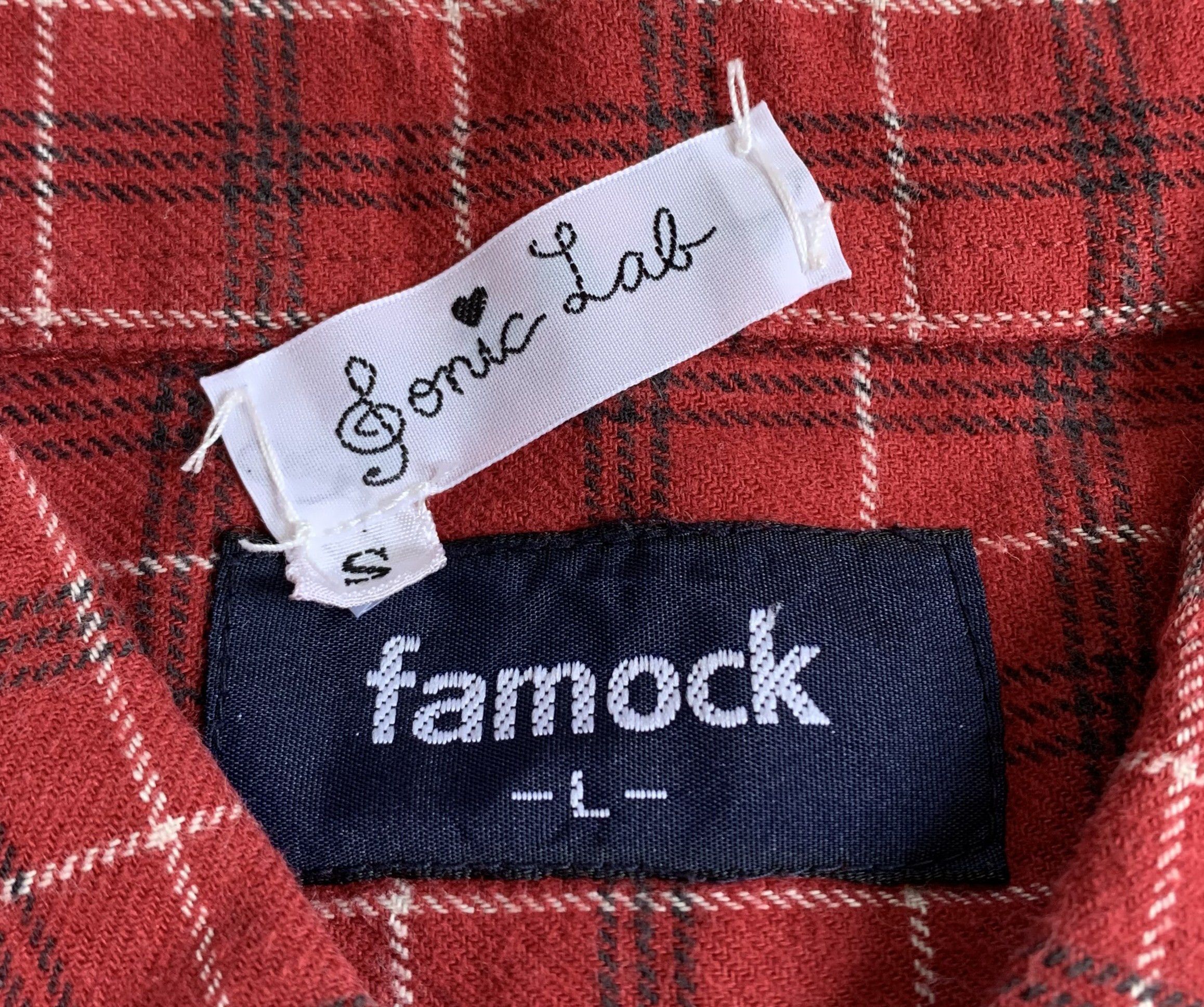 Needles Early 7 Cut Rebuild Flannel! Size US L / EU 52-54 / 3 - 3 Thumbnail