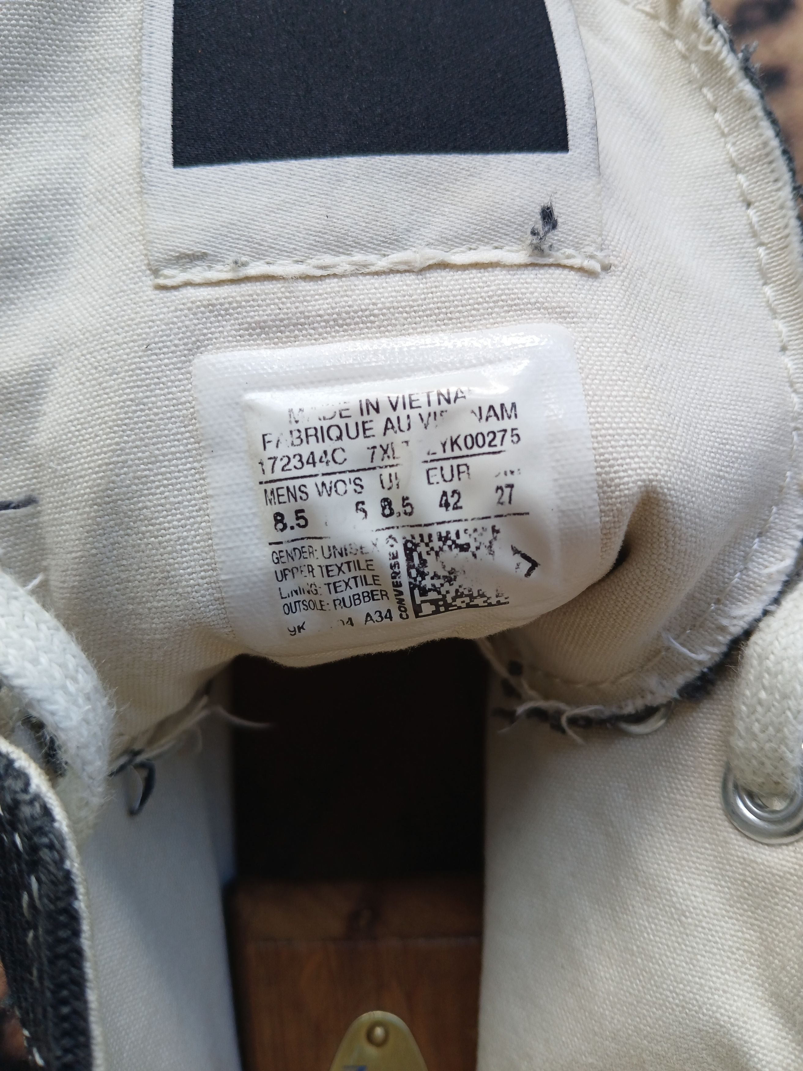 Converse × Rick Owens Drkshdw Converse x DRKSHDW Size US 9 / EU 42 - 8 Thumbnail