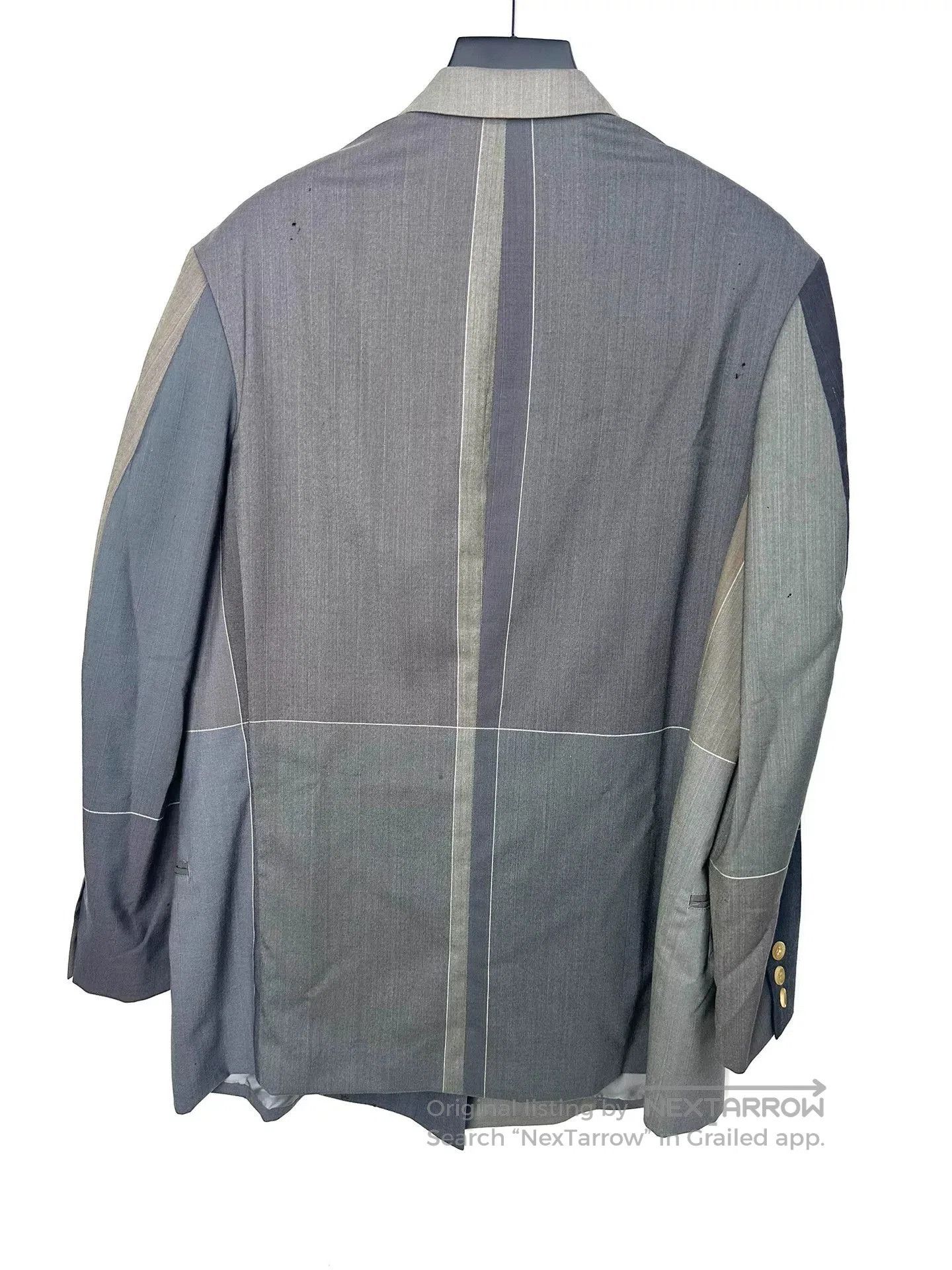 Yohji Yamamoto Yohji Yamamoto Pour Homme Color Block Suit. Size US M / EU 48-50 / 2 - 4 Thumbnail