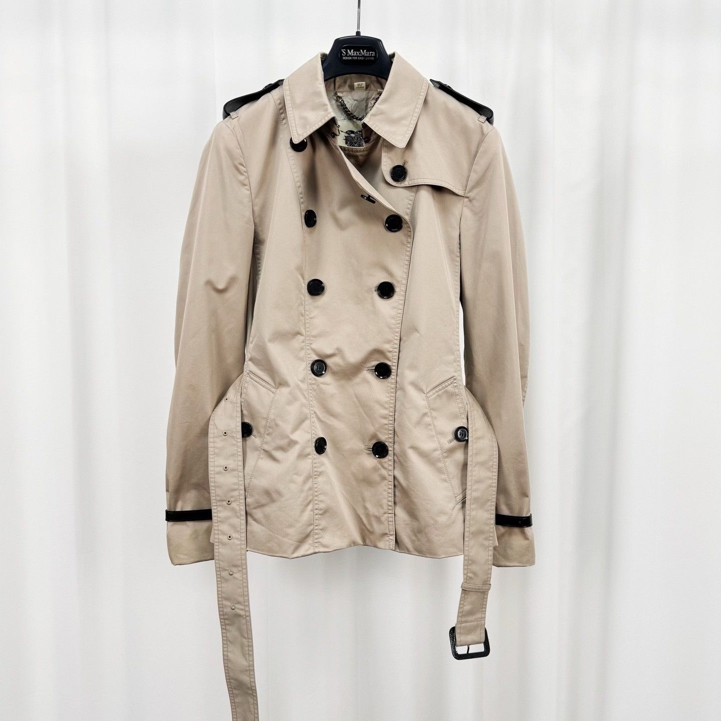Burberry Burberry Double-Breasted Trench Coat Size S / US 4 / IT 40 - 1 Thumbnail