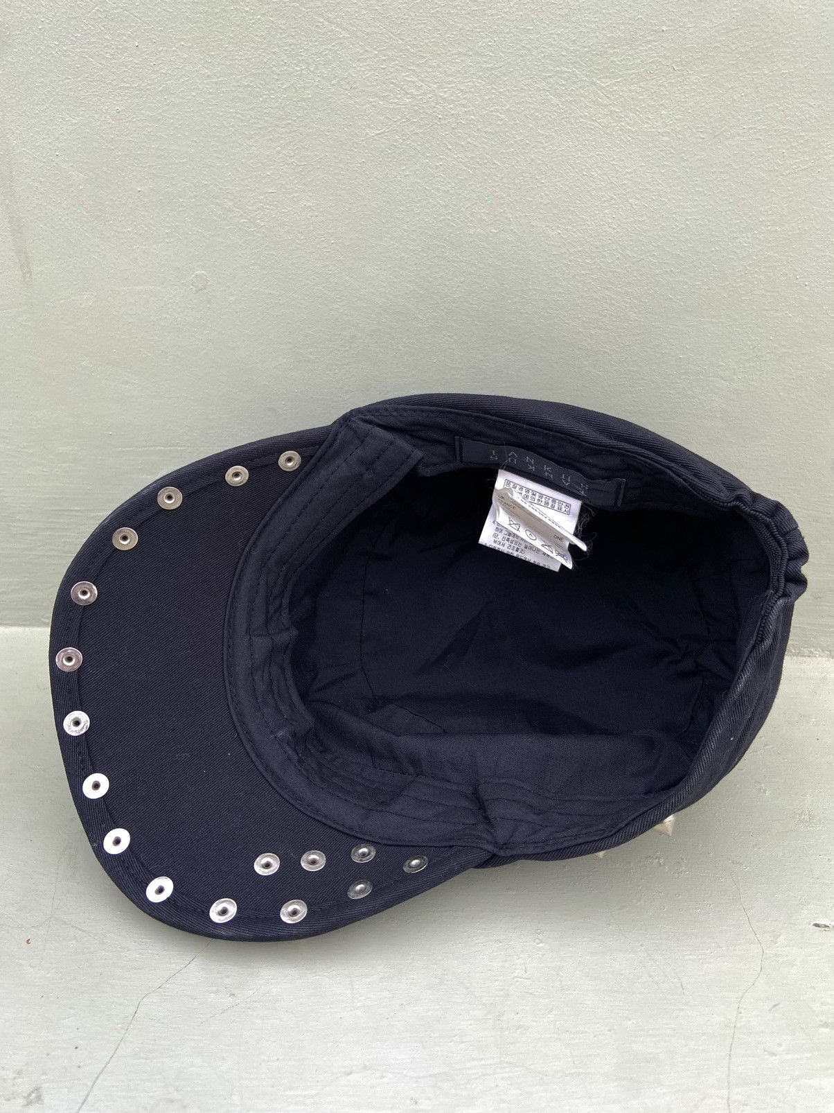 If Six Was Nine 💥BINDING OVER💥tankus punk style studded ifsix patrol hat Size ONE SIZE - 7 Thumbnail