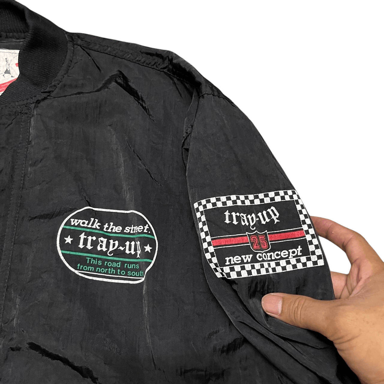 Japanese Brand Vintage Tray Up Racing Team Bomber Jacket Size US M / EU 48-50 / 2 - 5 Thumbnail