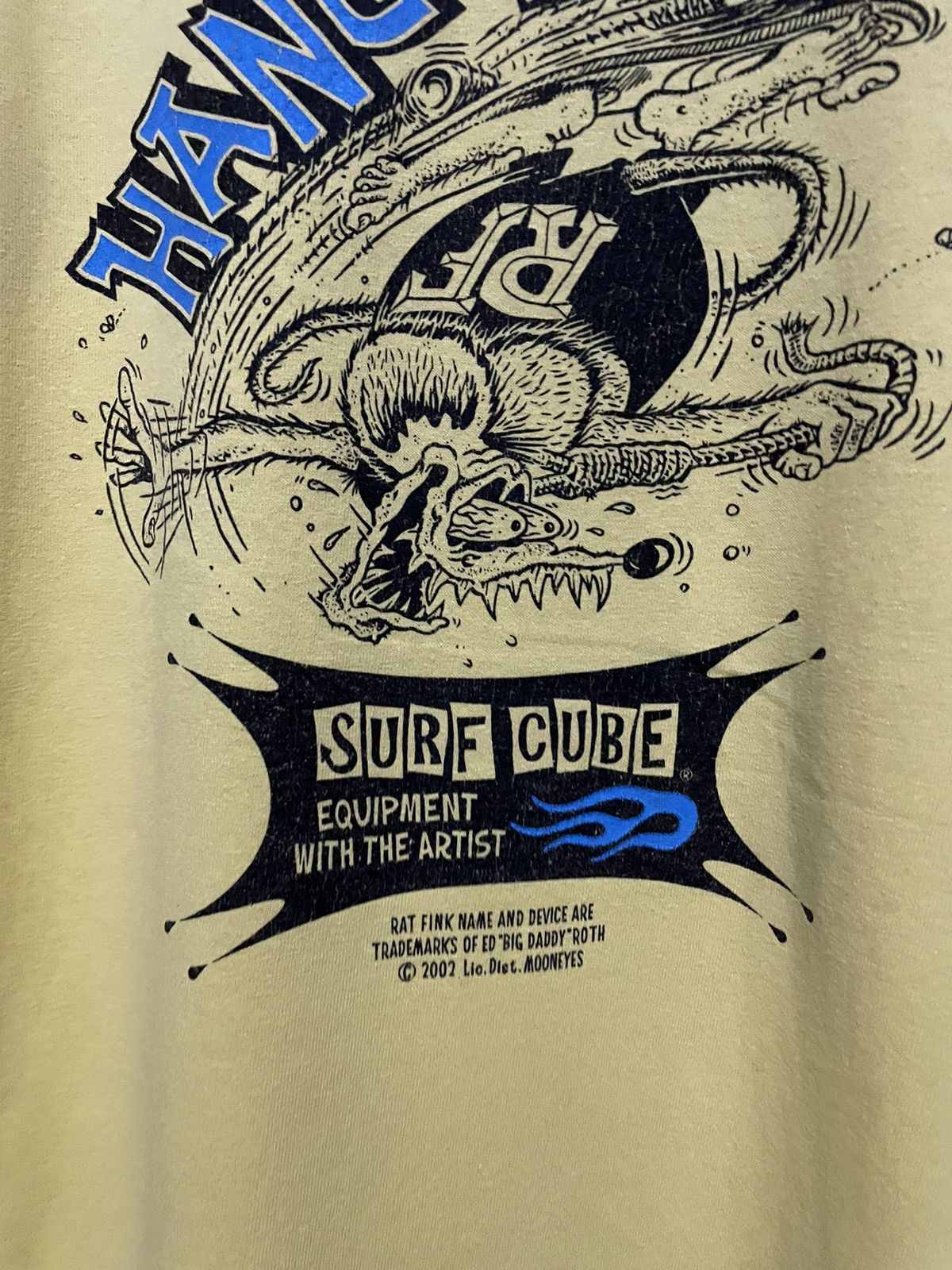 Vintage Crazy Vintage Ratfink Surf Cube Tee Size US M / EU 48-50 / 2 - 6 Thumbnail
