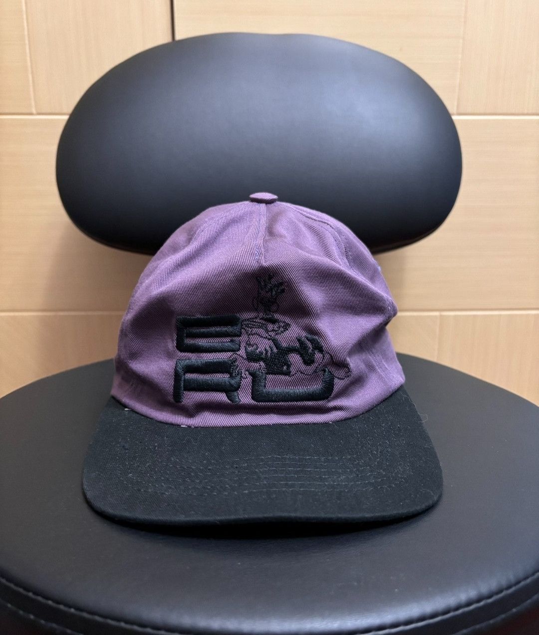 Enfants Riches Deprimes ENFANTS RICHES DEPRIMES ERD Embroidered Baseball Cap Purple Size ONE SIZE - 1 Thumbnail