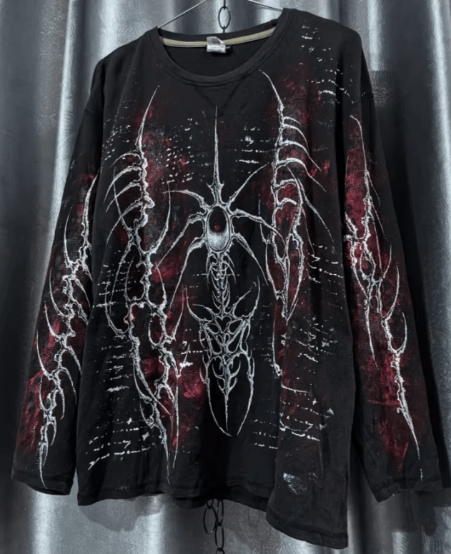 Japanese Brand Street hip-hop geometric gothic pattern printed Size US M / EU 48-50 / 2 - 5 Thumbnail