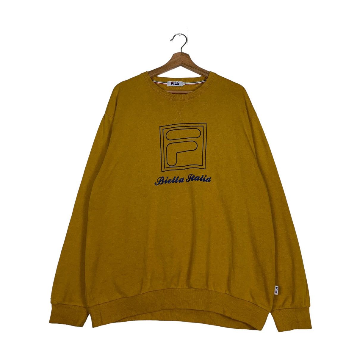 Fila Vintage FILA Big Logo Crewneck Sweatshirts #0668-C31 Size US XXL / EU 58 / 5 - 1 Thumbnail