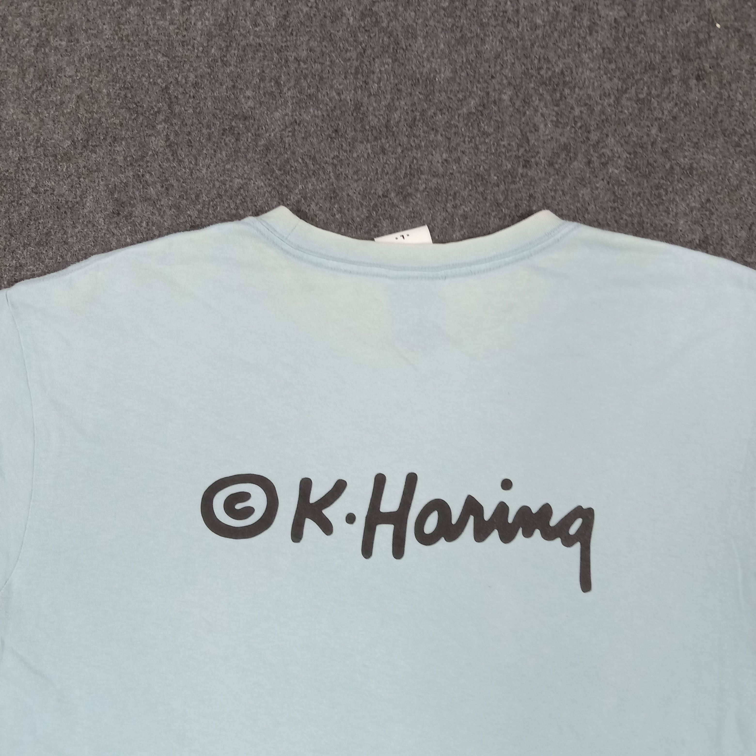 Japanese Brand × Keith Haring × Vintage Keith Haring American Artists Tshirt Size US L / EU 52-54 / 3 - 7 Thumbnail