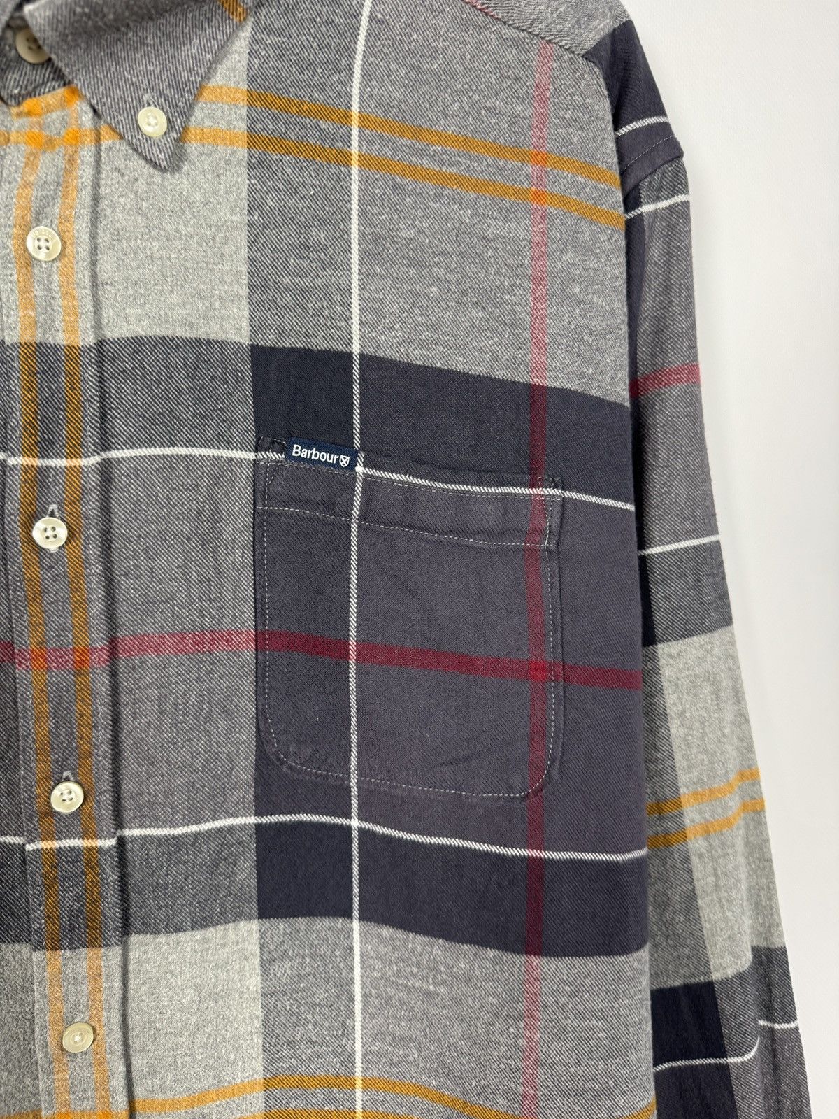 Barbour Barbour Tailored Fit Long Sleeve Plaid Shirt Button Up XXL Size US XXL / EU 58 / 5 - 6 Thumbnail