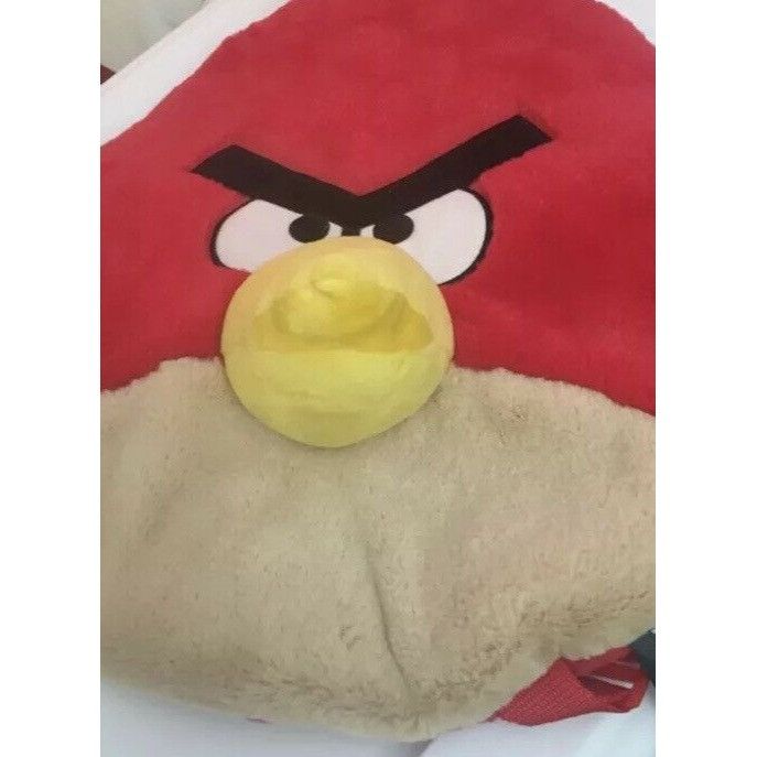 Other Angry Birds RED PLUSH BACKPACK 14" For Kids Size ONE SIZE - 1 Thumbnail