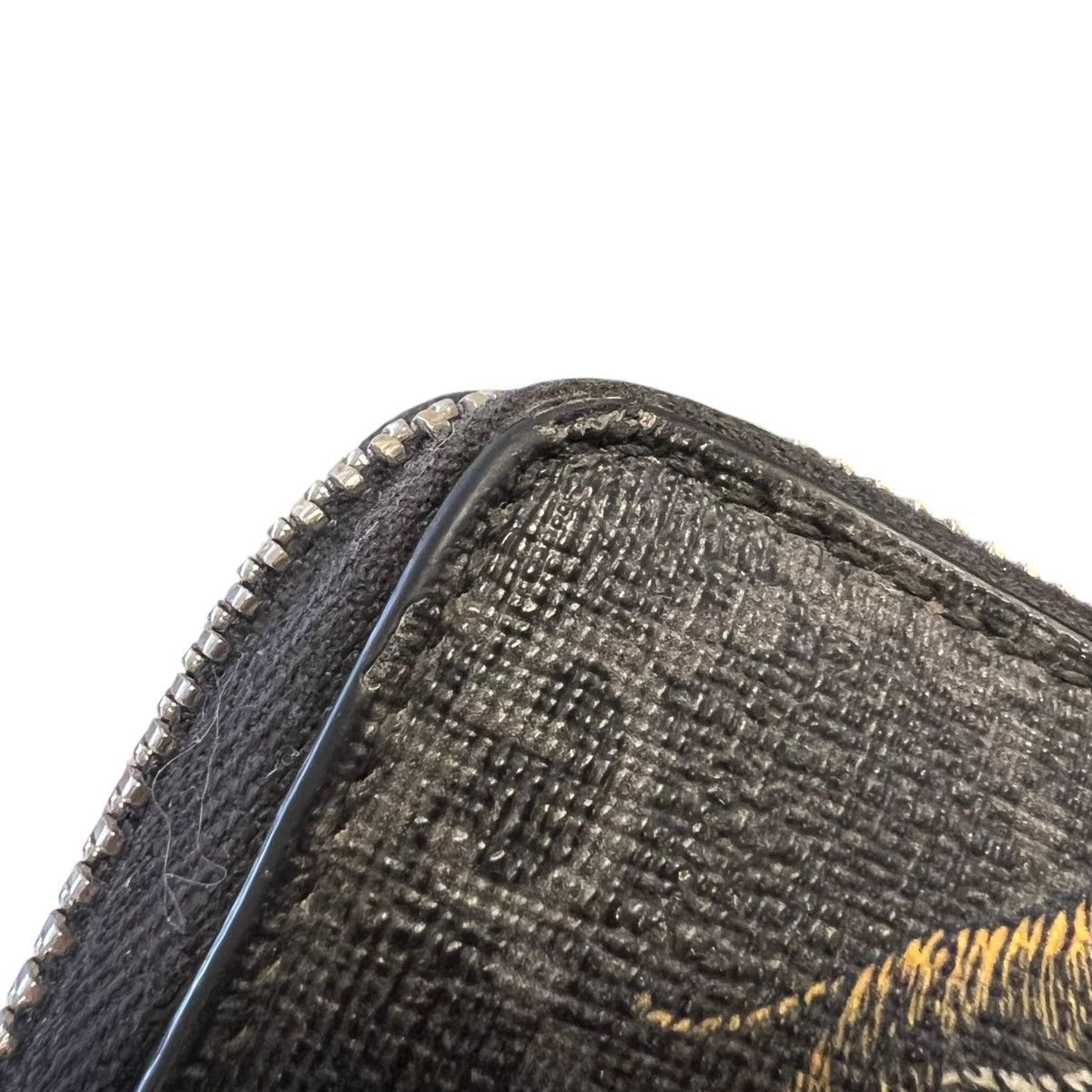Gucci Gucci Leaping Tiger Monogram Continental Zip Around Wallet Size ONE SIZE - 8 Thumbnail