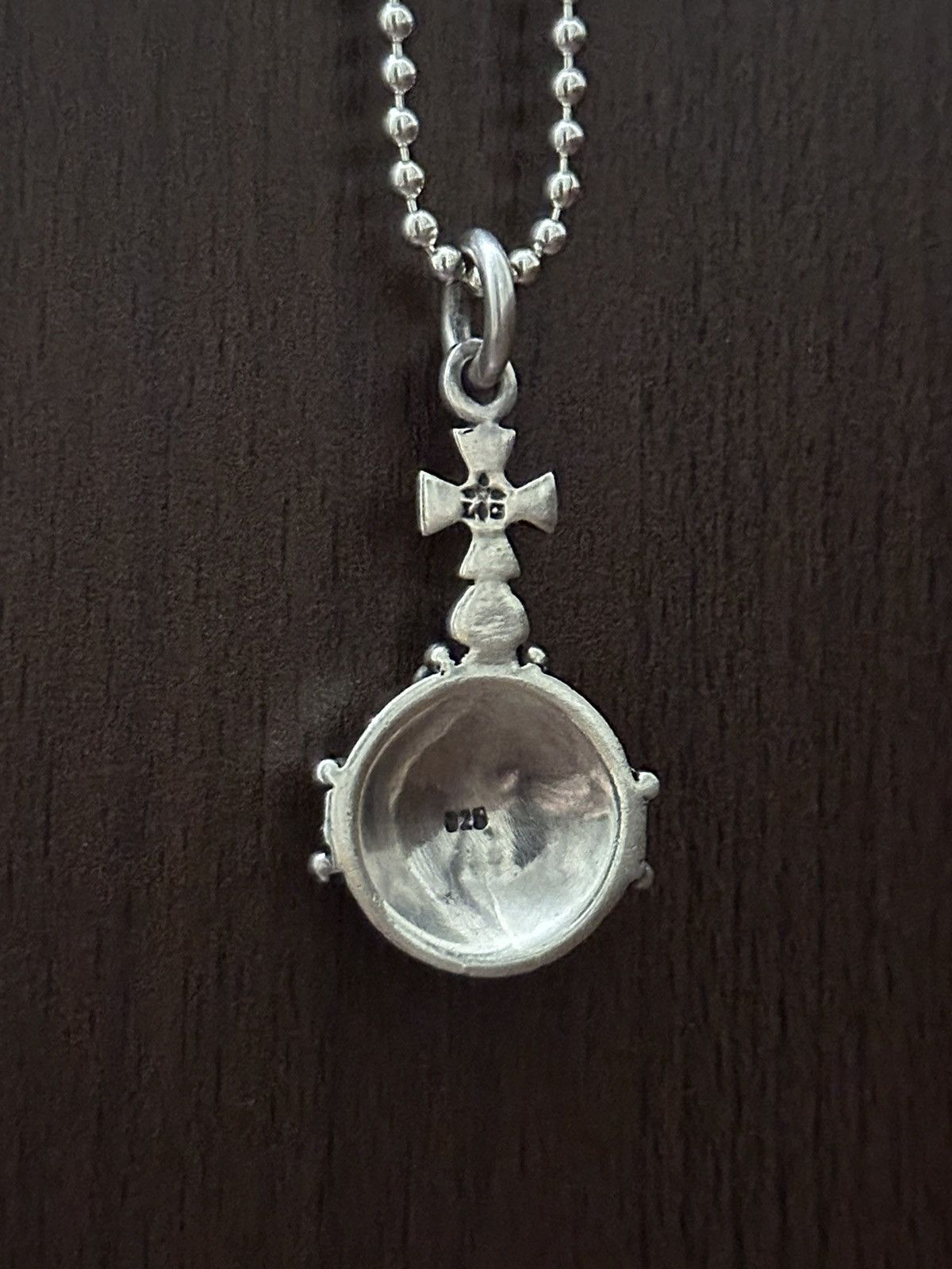 Patrick Cox Nana Style Patrik Cox Orb “Globus Cruciger”925 Pendant Chain Size ONE SIZE - 6 Thumbnail