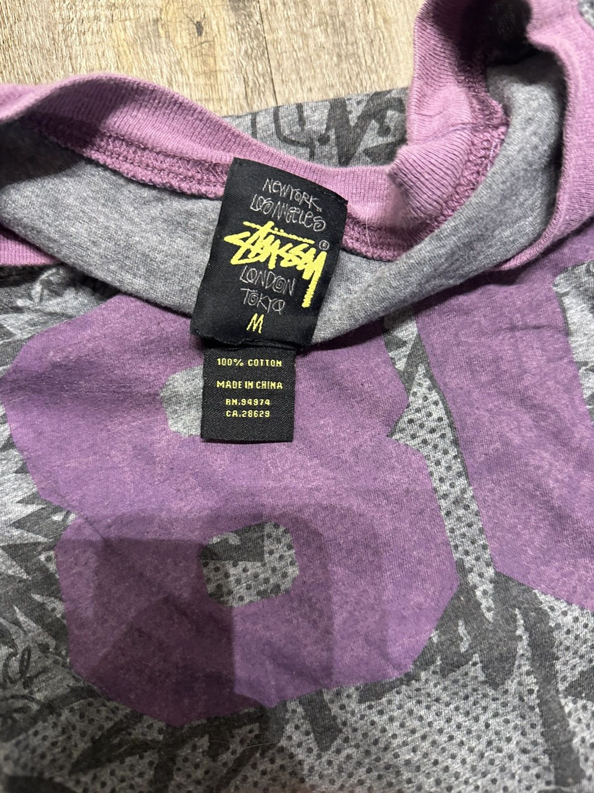 Stussy Stussy Graffiti AOP Size US M / EU 48-50 / 2 - 3 Thumbnail