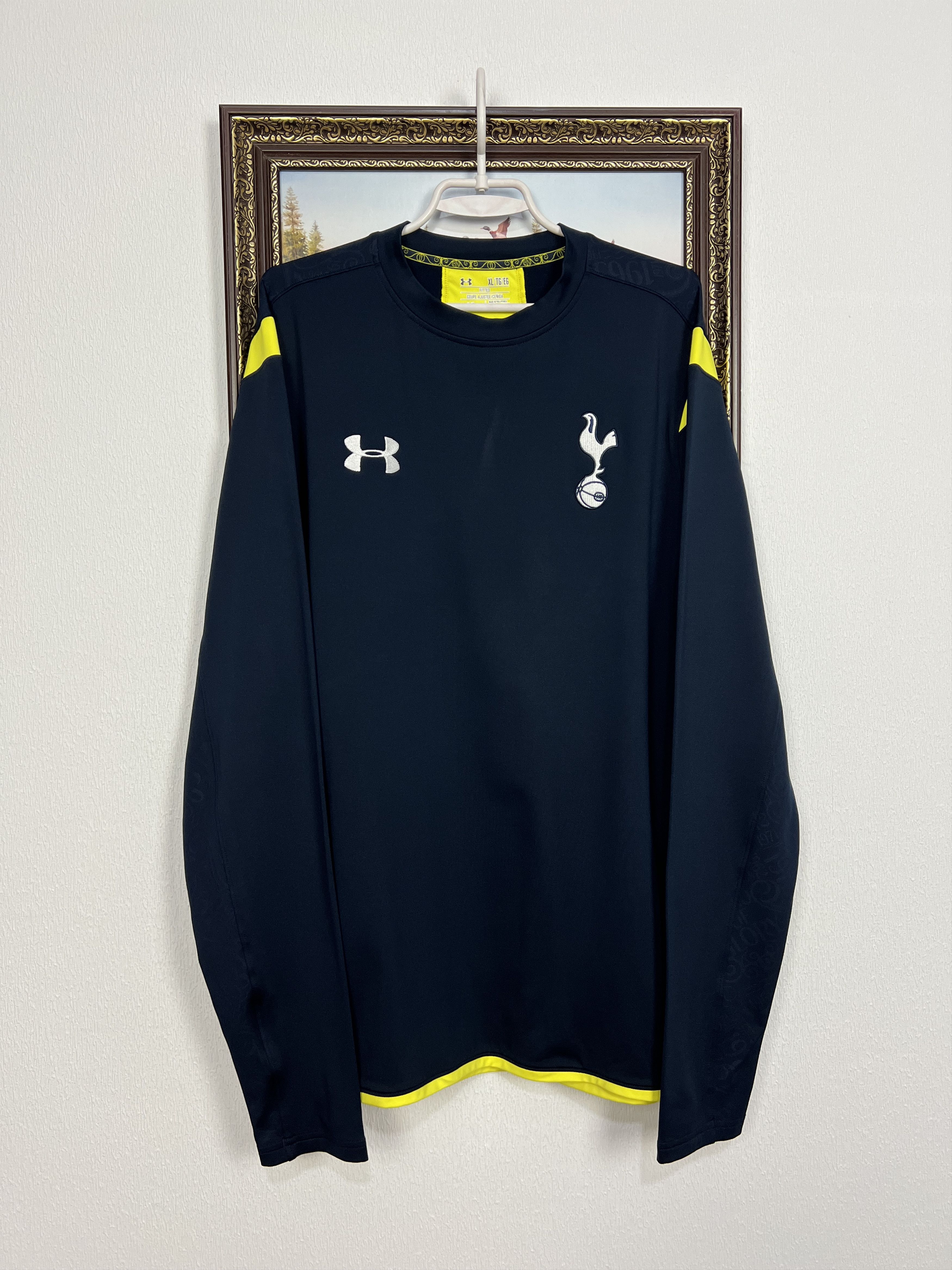 Under Armour Tottenham Under Football Train Sweatshirt Blue Track Top Size US XL / EU 56 / 4 - 1 Thumbnail