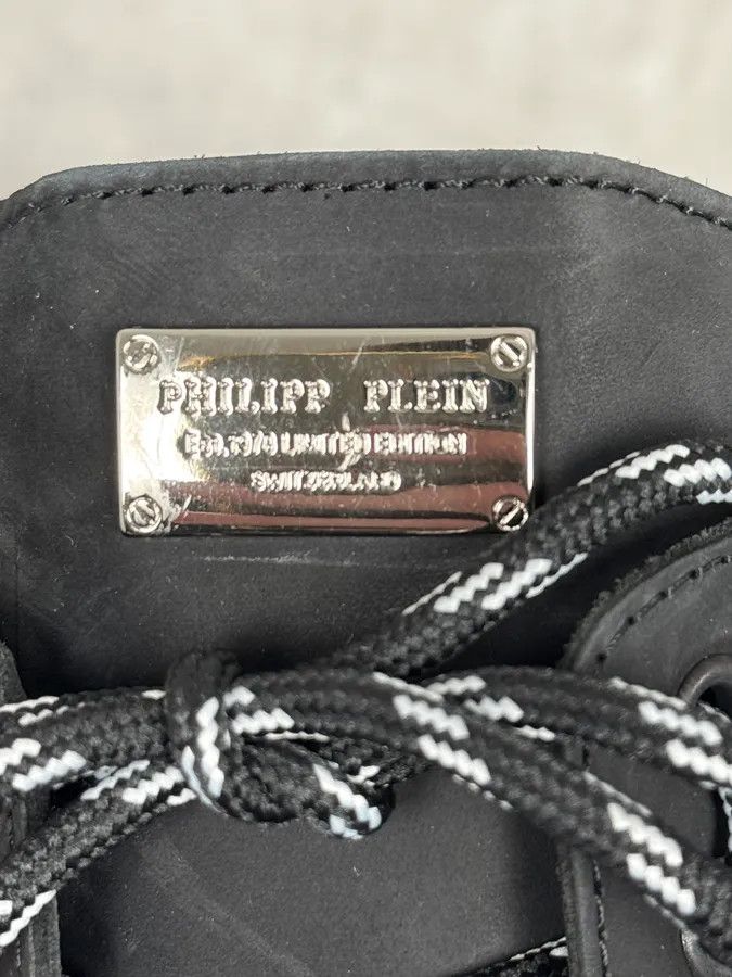 Philipp Plein Philipp Plein Black Premium Leather Boots Size US 9 / EU 42 - 7 Thumbnail
