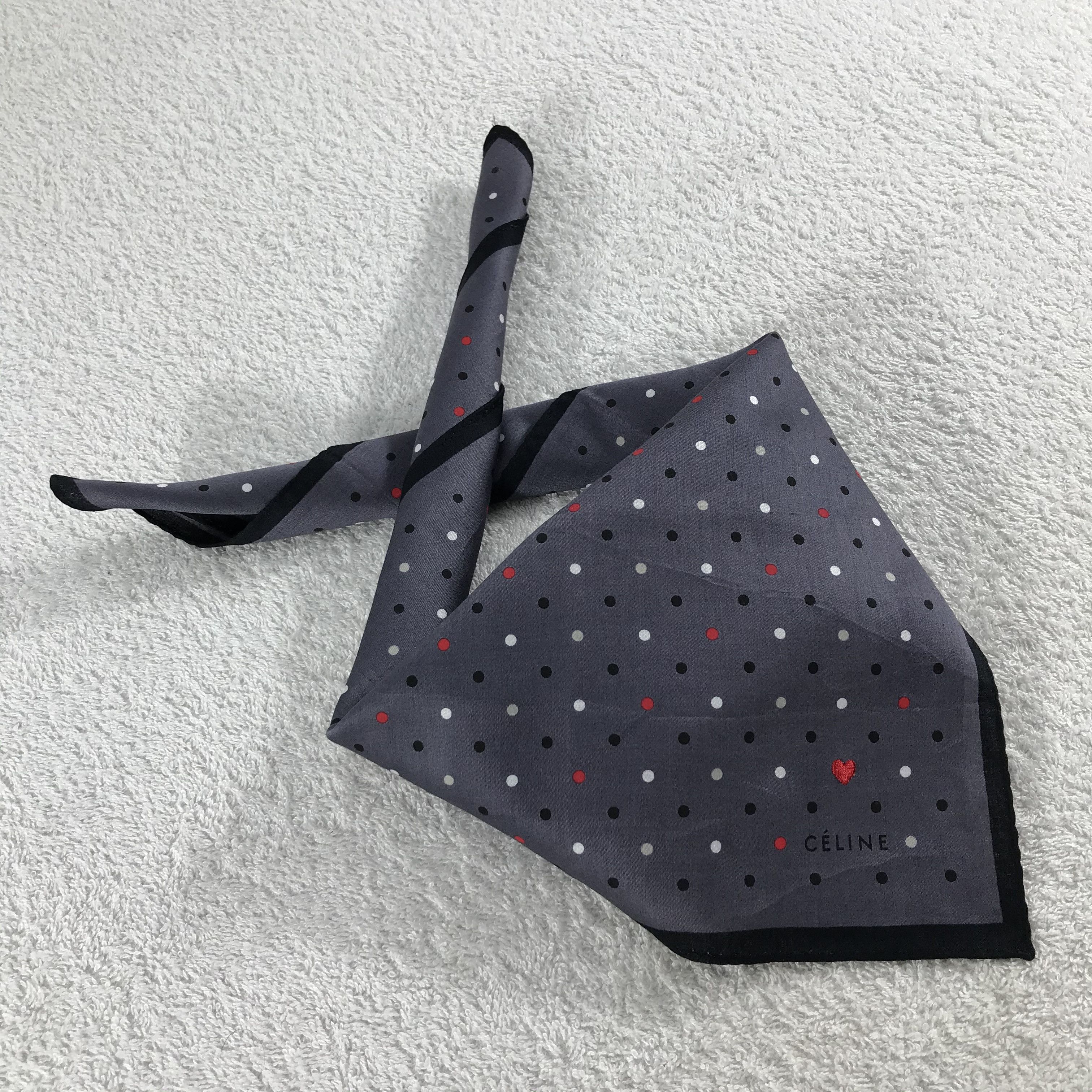 Celine × Vintage Celine Neckerchief / Bandana / Handkerchief Size ONE SIZE - 2 Thumbnail