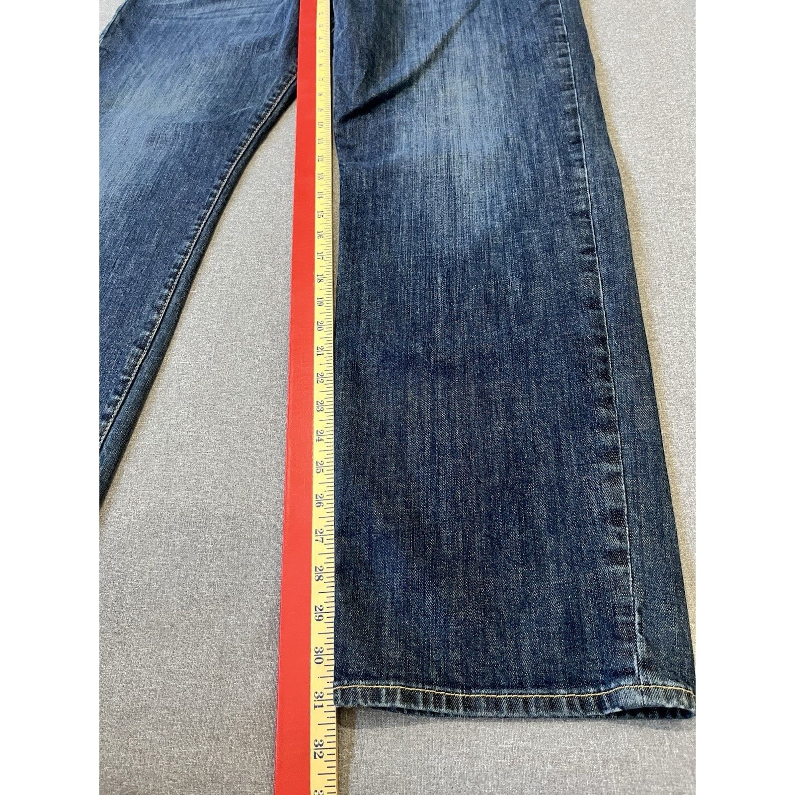 Lucky Brand Lucky Brand Jeans Men 40x32 Blue Medium Wash Cotton Stretch Size US 40 / EU 56 - 3 Thumbnail