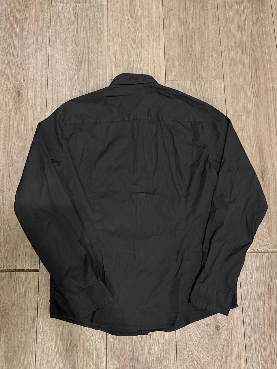 Armani Luxury Armani Jeans Shirt Mens XL Long Sleeve Black Size US XL / EU 56 / 4 - 5 Thumbnail