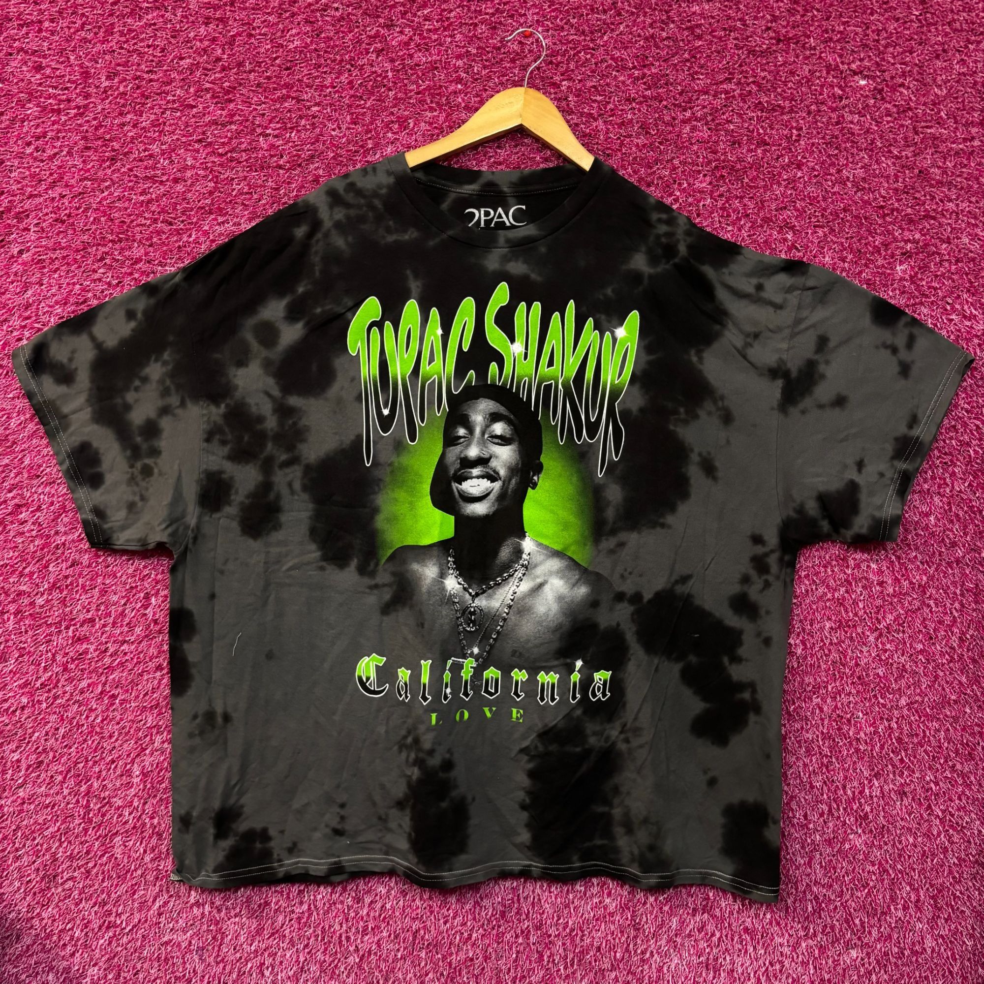 Other Tupac Shakur California Love Graphic Design Tie-Dye T-shirt Size US XXL / EU 58 / 5 - 1 Thumbnail
