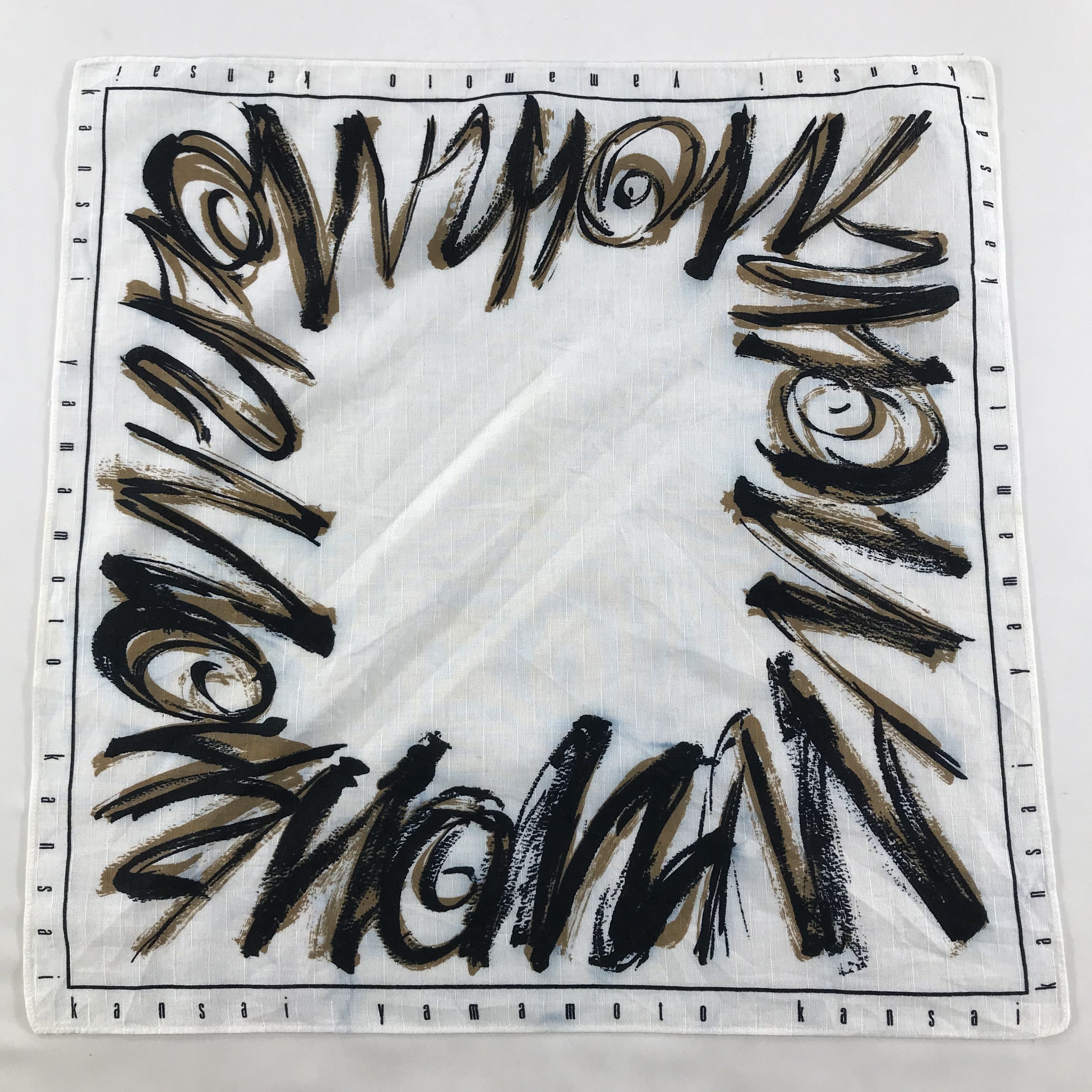 Kansai Yamamoto × Vintage Kansai Bandana / Handkerchief / Neckerchief - S1733 Size ONE SIZE - 1 Thumbnail