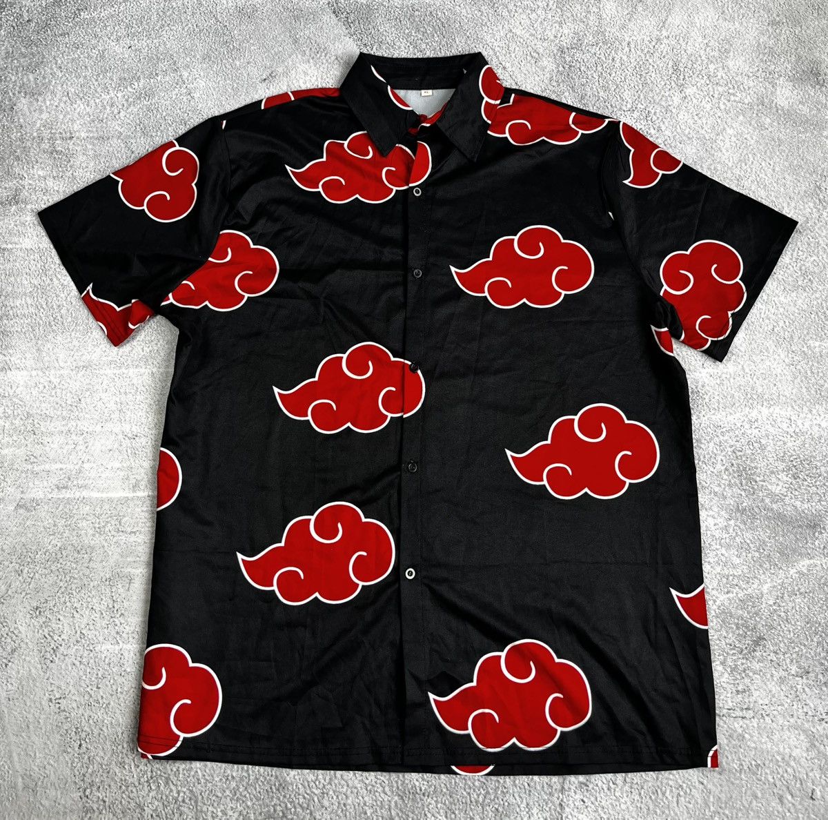 Anime Anime NARUT0 Akatsuki Summer T-shirts Short Sleeve Shirt Size US XL / EU 56 / 4 - 1 Thumbnail