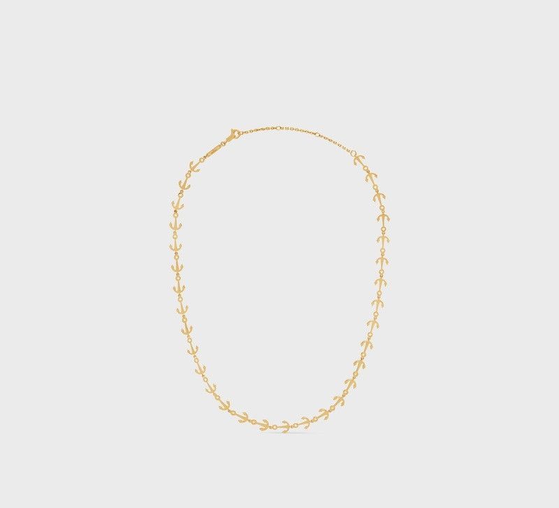 Celine o1bcso1str1024 Size: OS / Ancre Necklace in Gold Size ONE SIZE - 1 Thumbnail