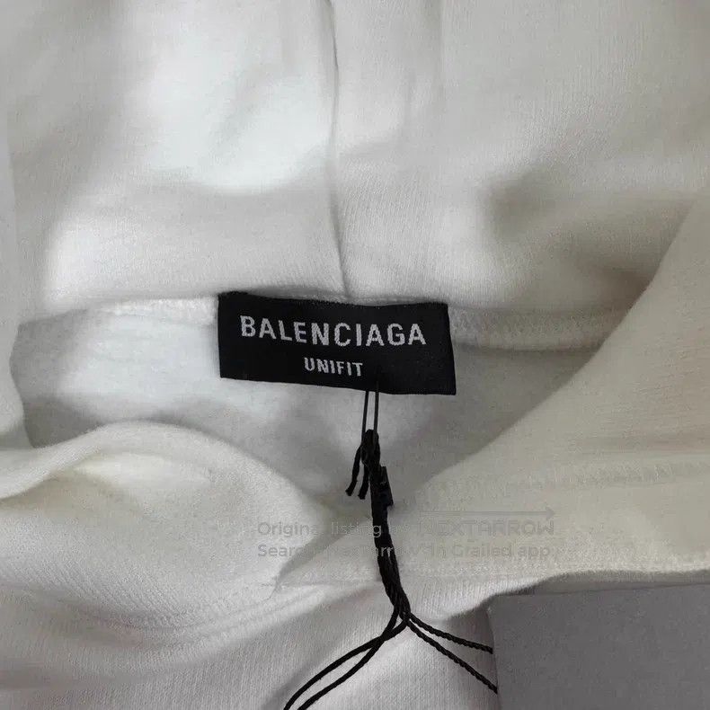Balenciaga Balenciaga Dissolving Smile Hoodie Size US XXS / EU 40 - 6 Thumbnail