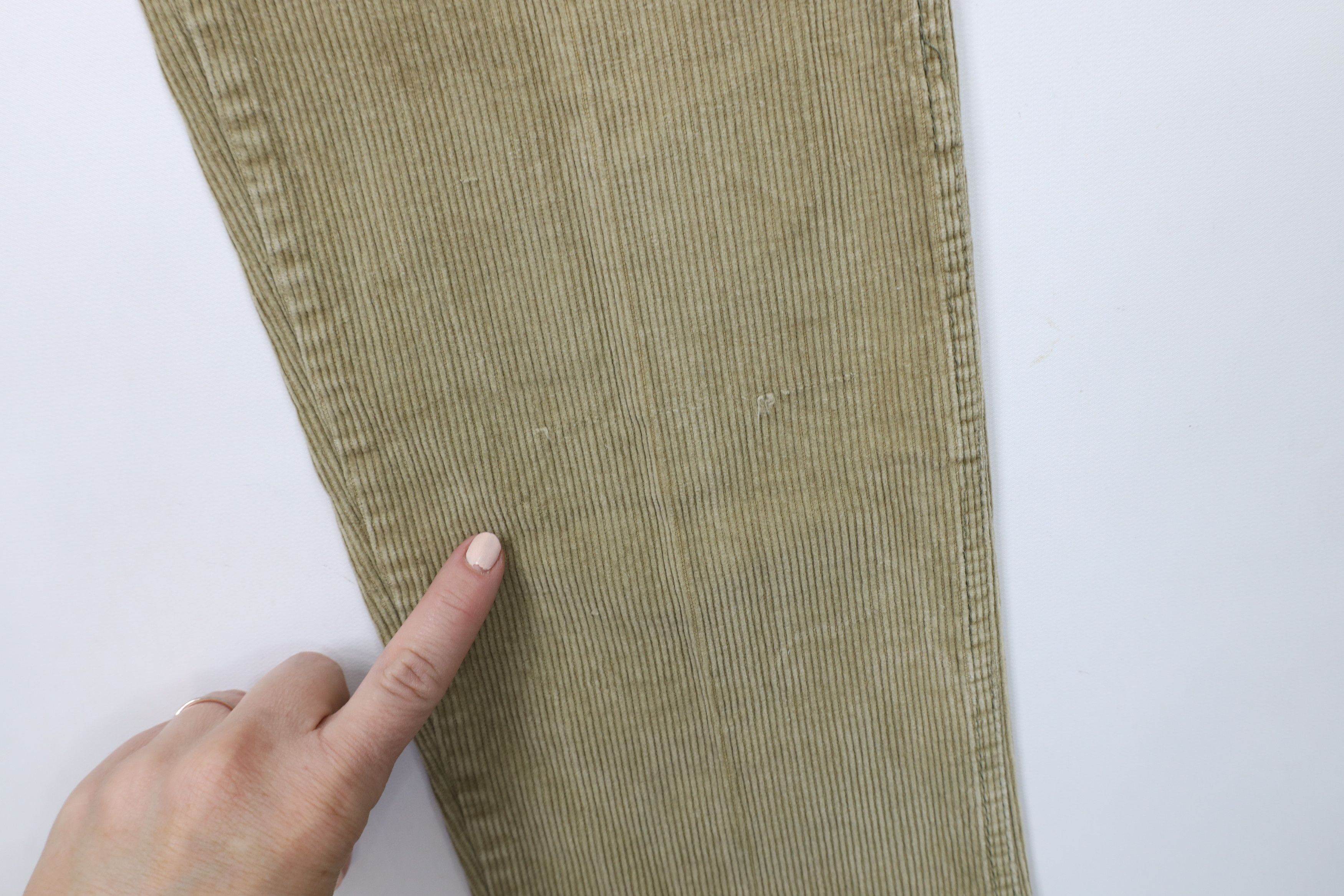 Vintage Vintage 90s Streetwear Straight Leg Corduroy Chino Pants Size 32" / US 10 / IT 46 - 5 Thumbnail