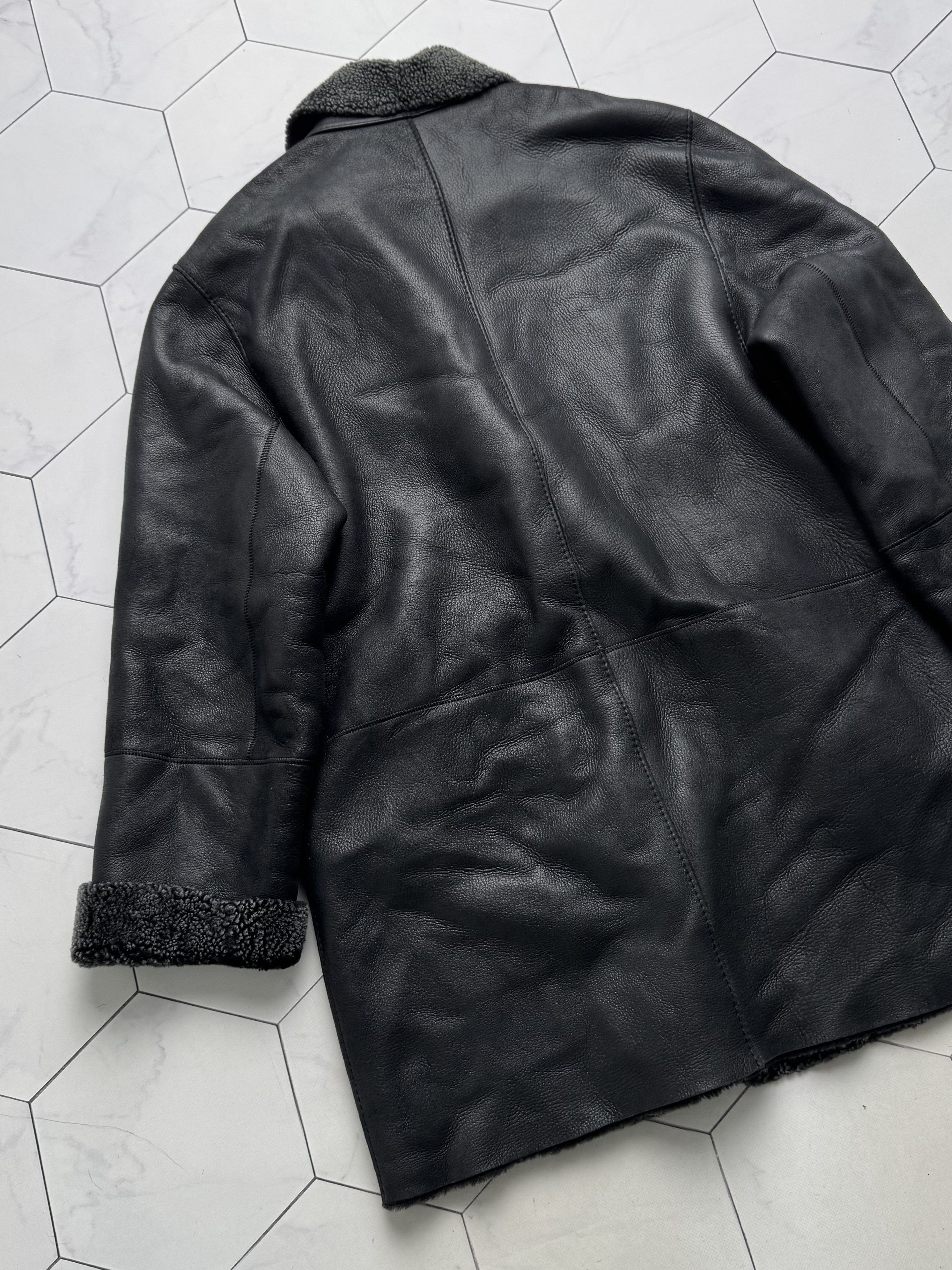 Vintage Vintage Real Shearling Coat (B250)D15E2 Size US XL / EU 56 / 4 - 17 Thumbnail