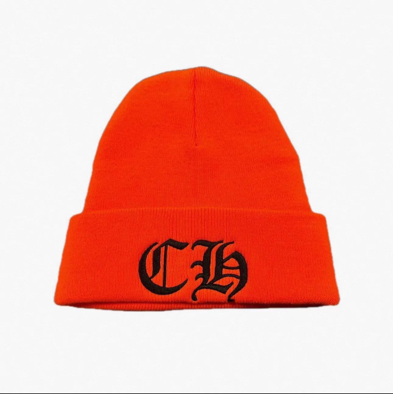 Chrome Hearts Chrome Hearts Embroidered Orange Hat L Men Size ONE SIZE - 1 Thumbnail