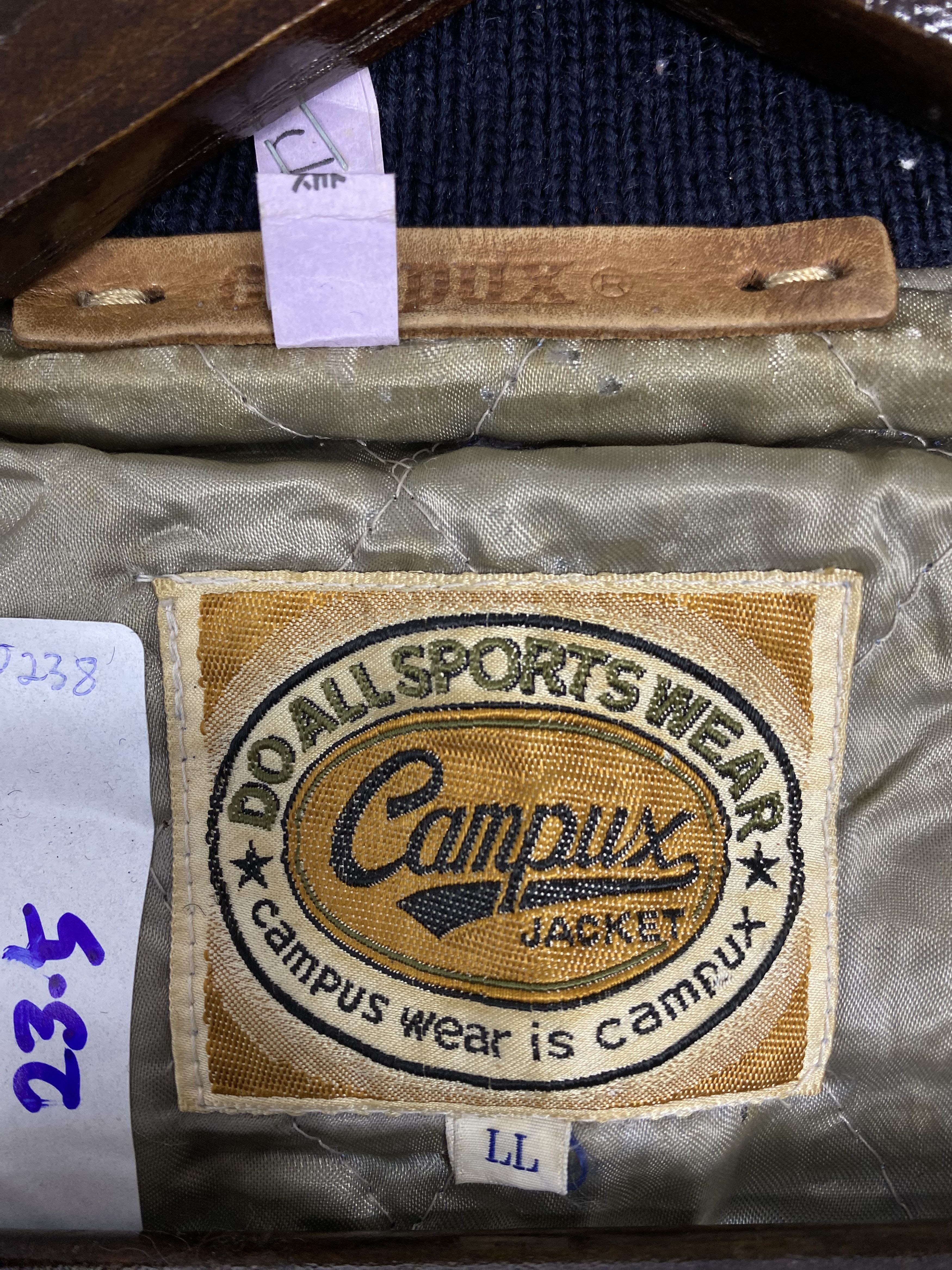 MLB Vintage Campux Varsity Jacket DJ0386 Size US L / EU 52-54 / 3 - 9 Thumbnail