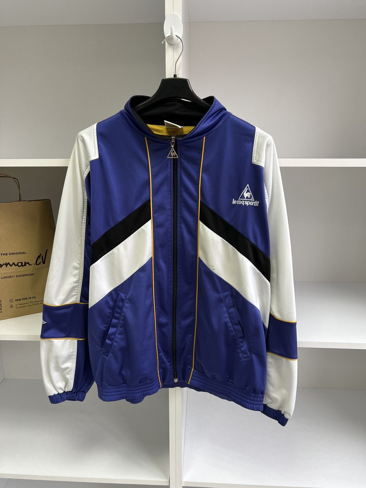 Le Coq Sportif × Vintage Vintage 90s Le CoQ Sportif tracksuit Size US L / EU 52-54 / 3 - 8 Thumbnail