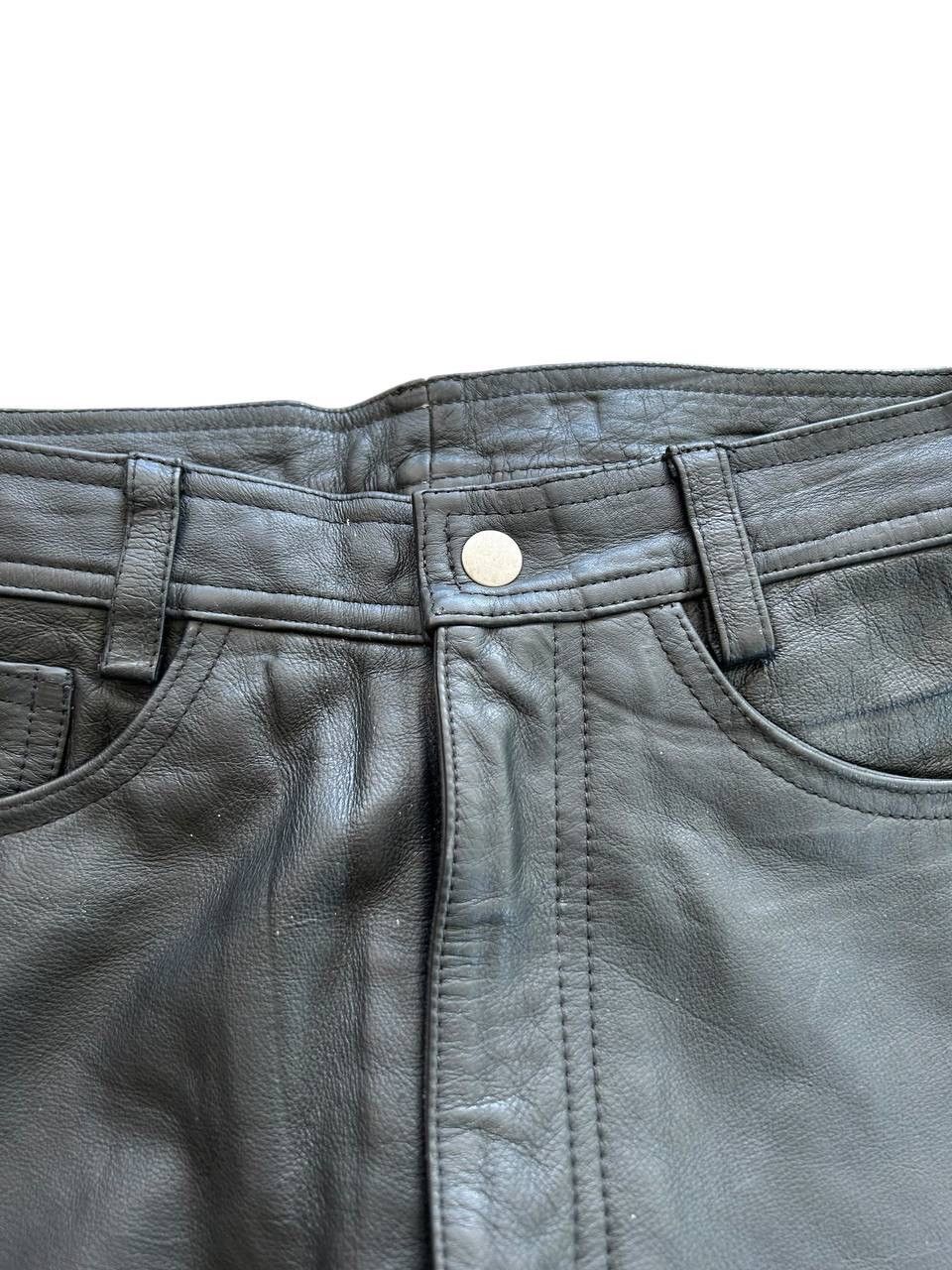 Genuine Leather Genuine Cowhide Leather Pant If Six Was Nine Style Size US 30 / EU 46 - 3 Thumbnail
