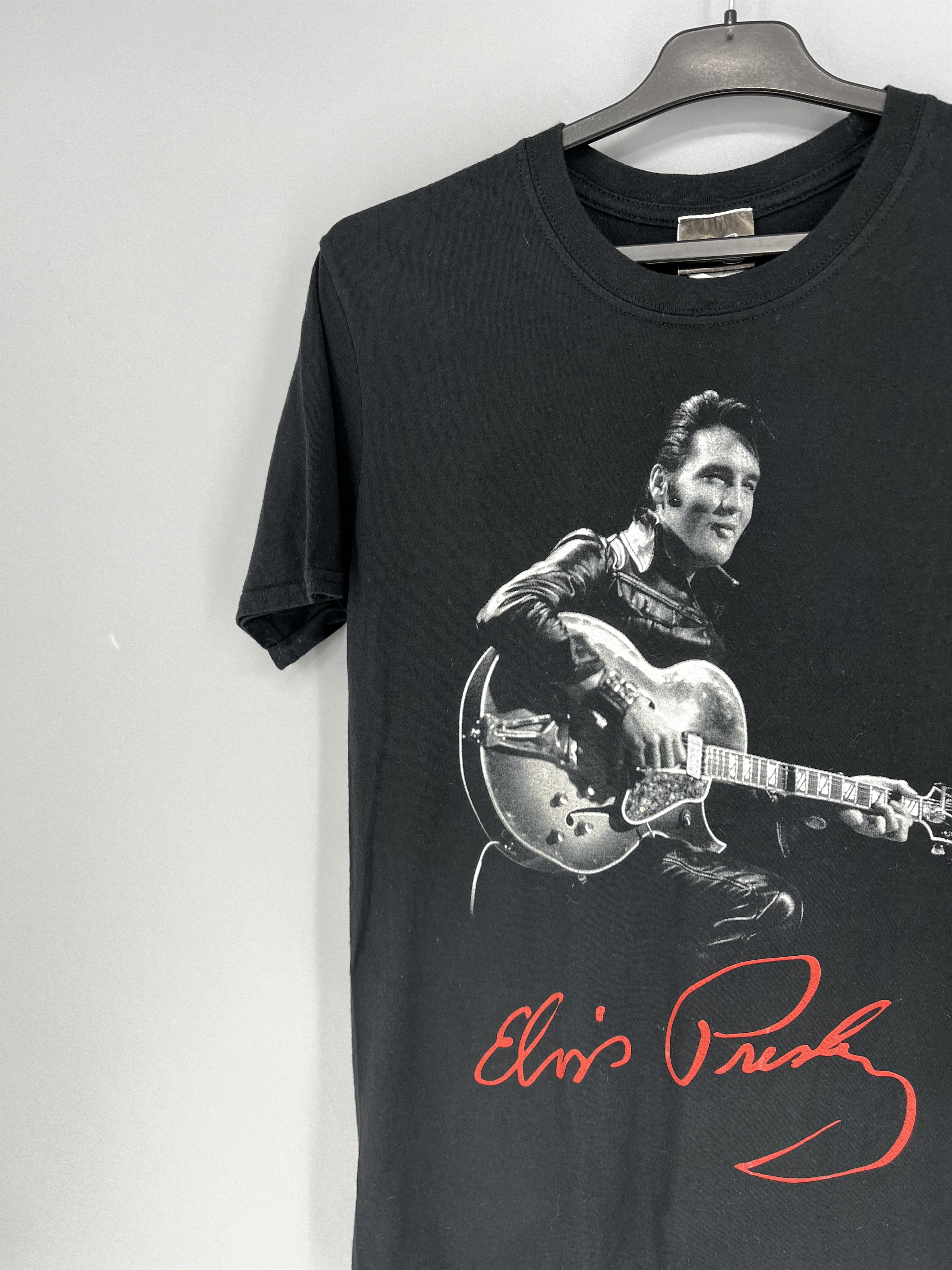 Band Tees Gildan Black Elvis Presley Shirt Mens Size XL Size US M / EU 48-50 / 2 - 7 Thumbnail