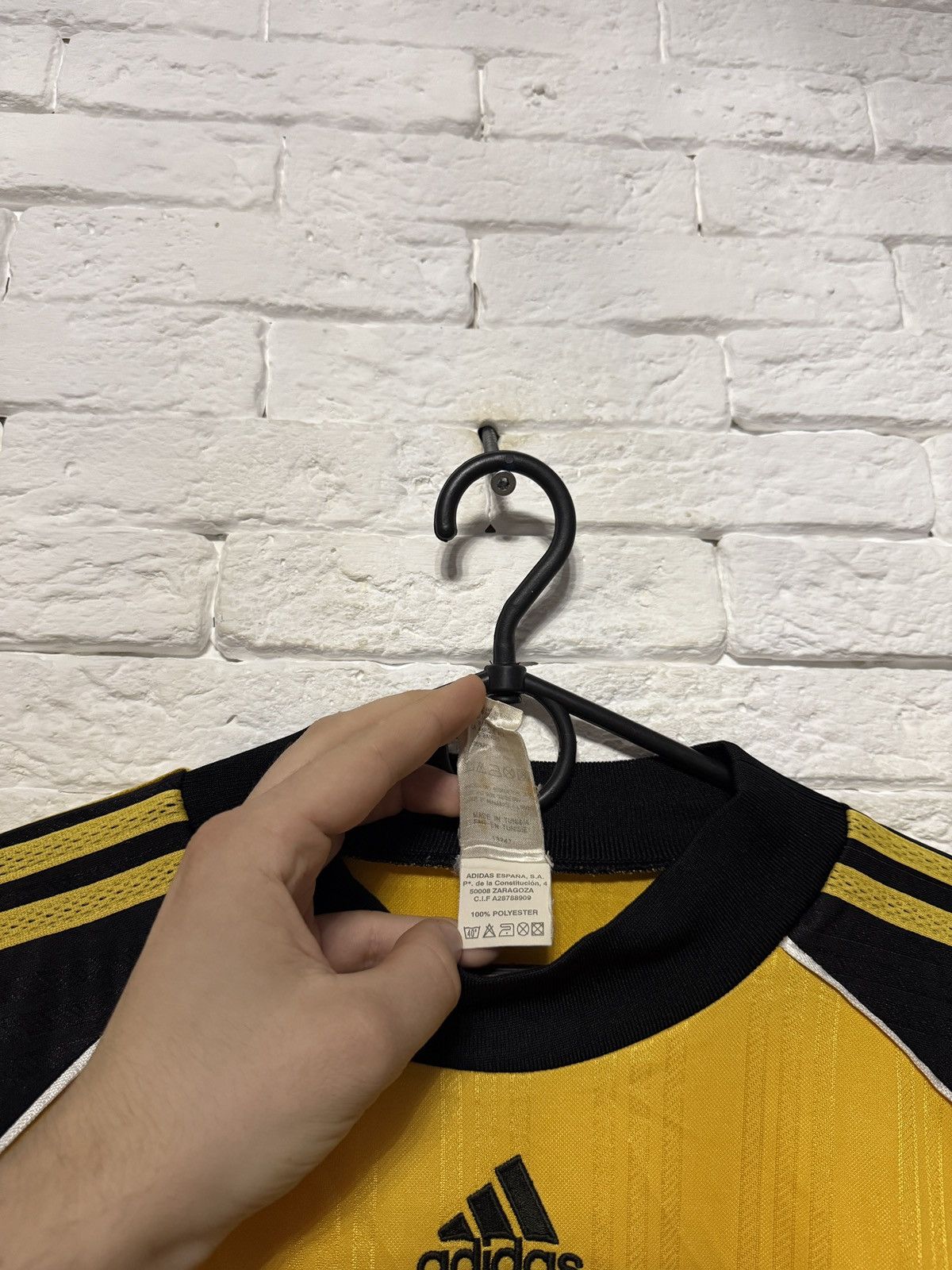 Adidas Vintage Adidas Goalkeeper Jersey Football Shirt Sz L Size US L / EU 52-54 / 3 - 4 Thumbnail