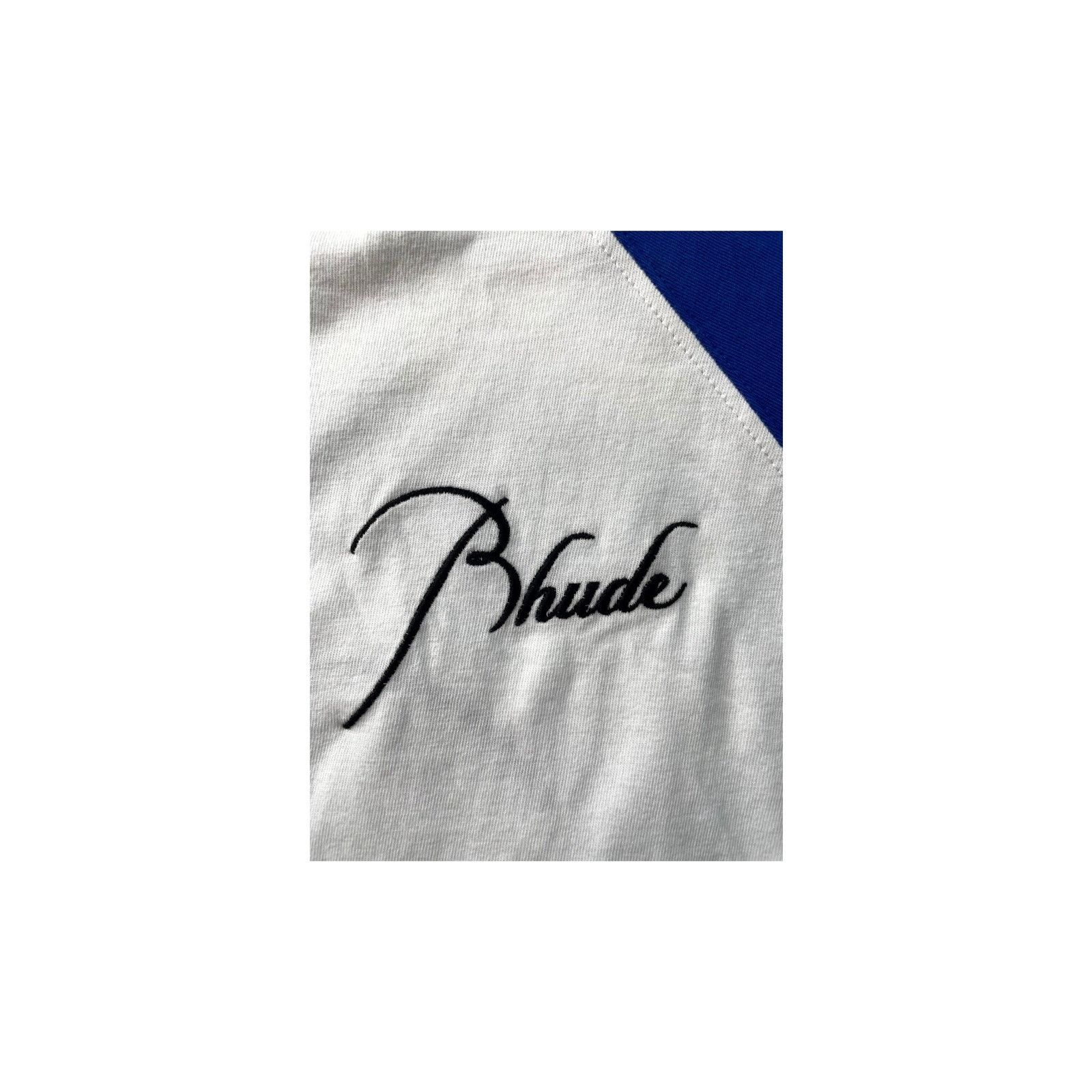 Rhude Rhude "Baseball" White & Blue Tee Size US XXL / EU 58 / 5 - 3 Thumbnail